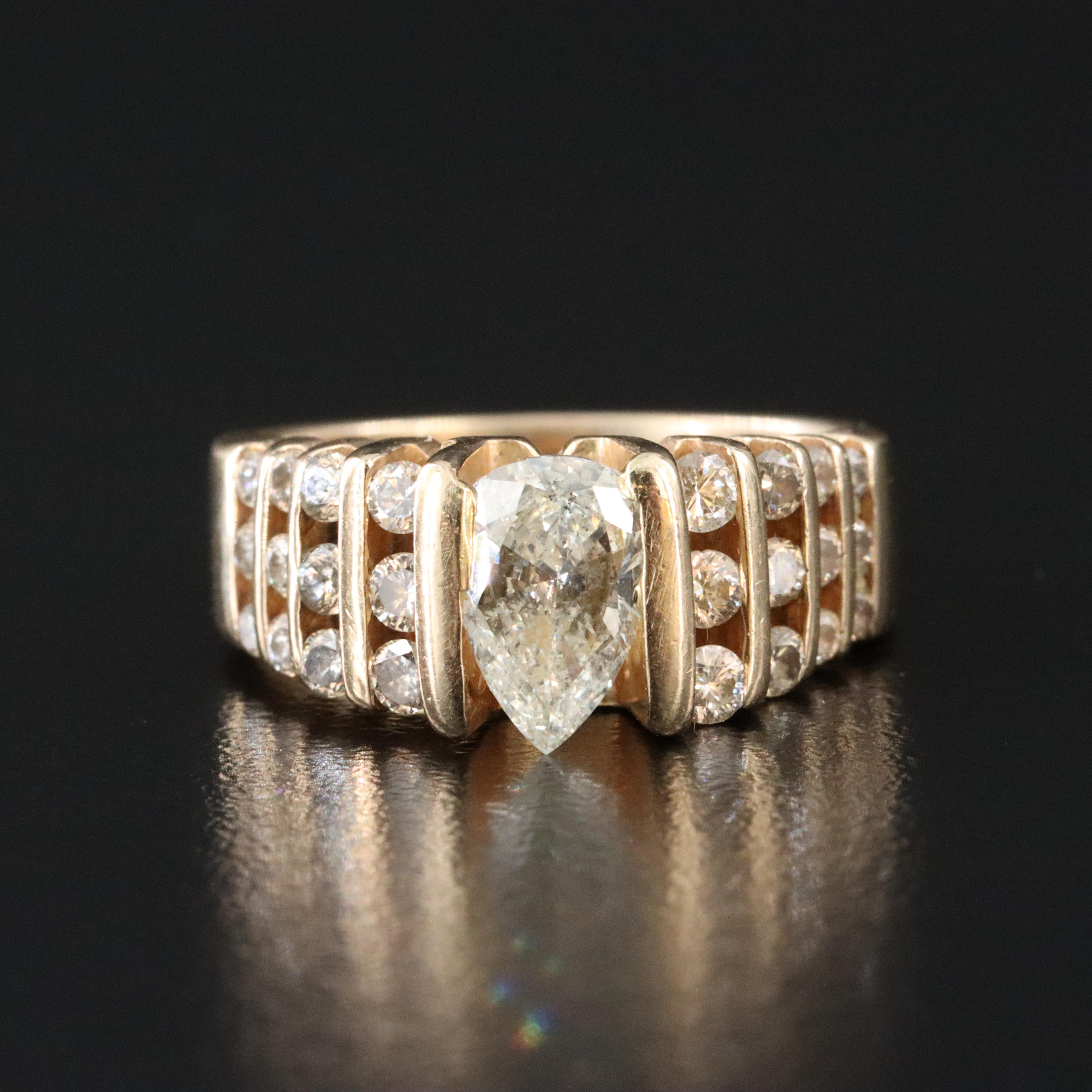 14K 1.54 CTW Diamond Ring