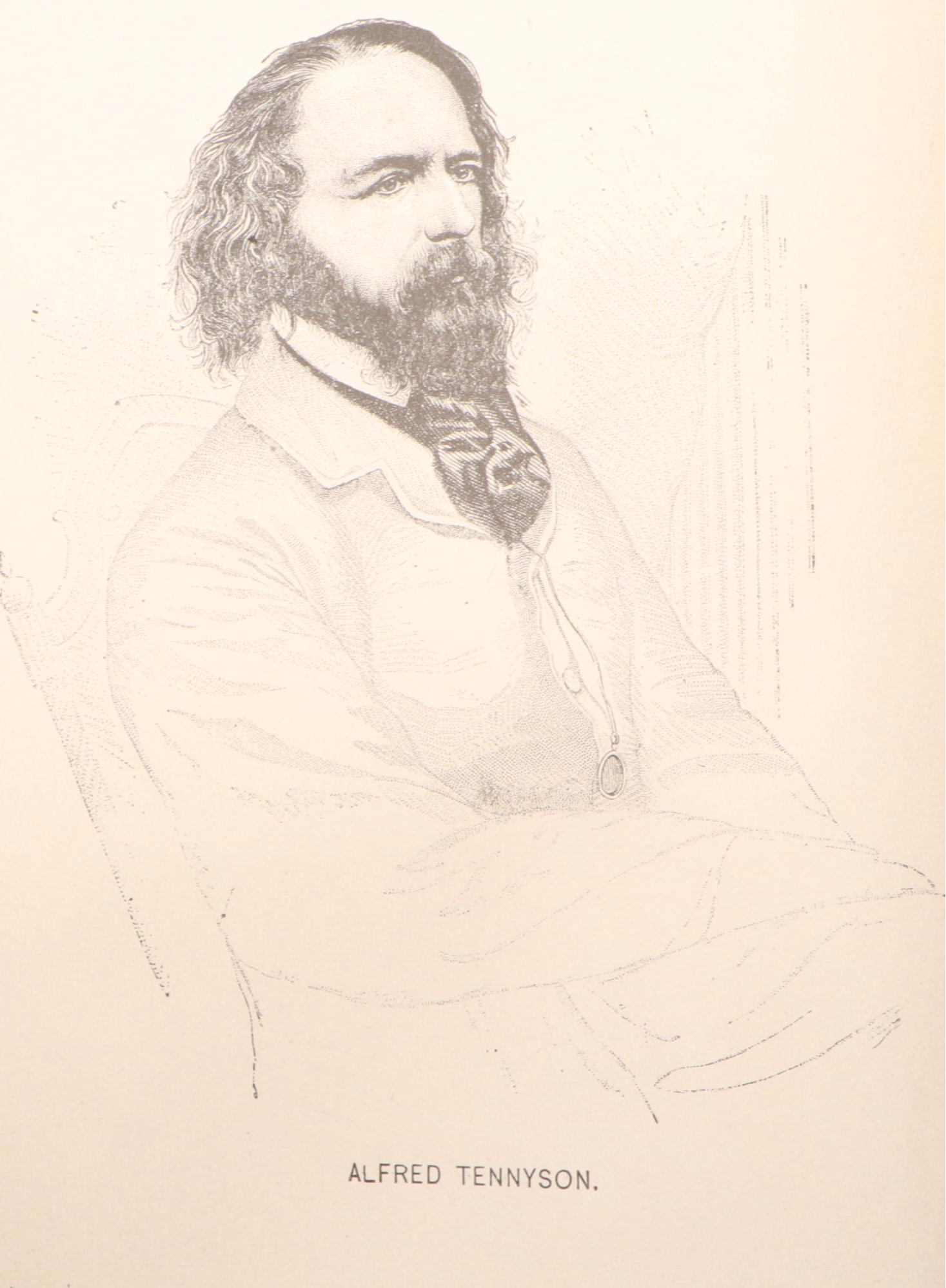 Illustrated "The Poetical Works of Alfred Tennyson," 1889