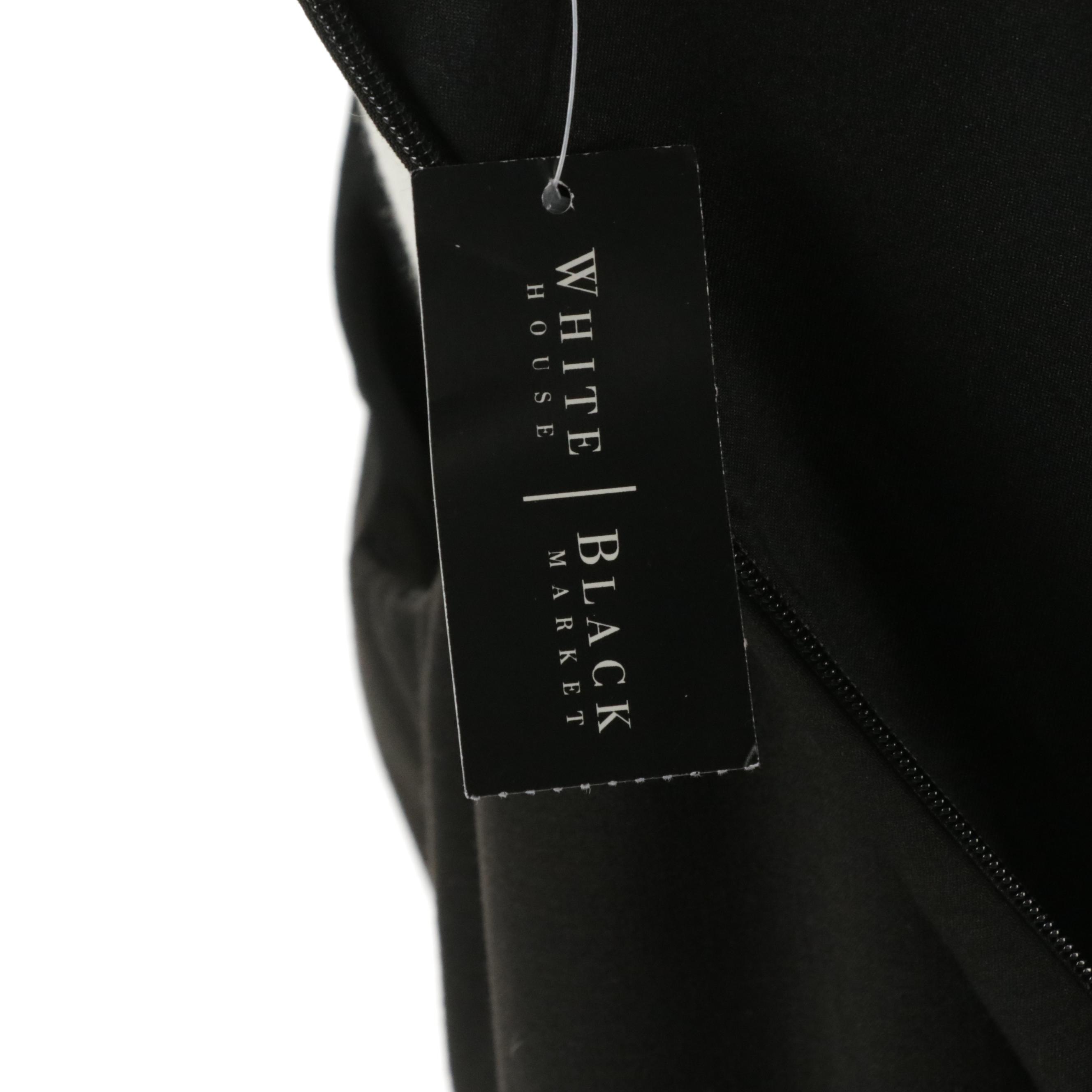 Bloomingdale's Cashmere Cardigan and White House Black Market Sleeveless Dress