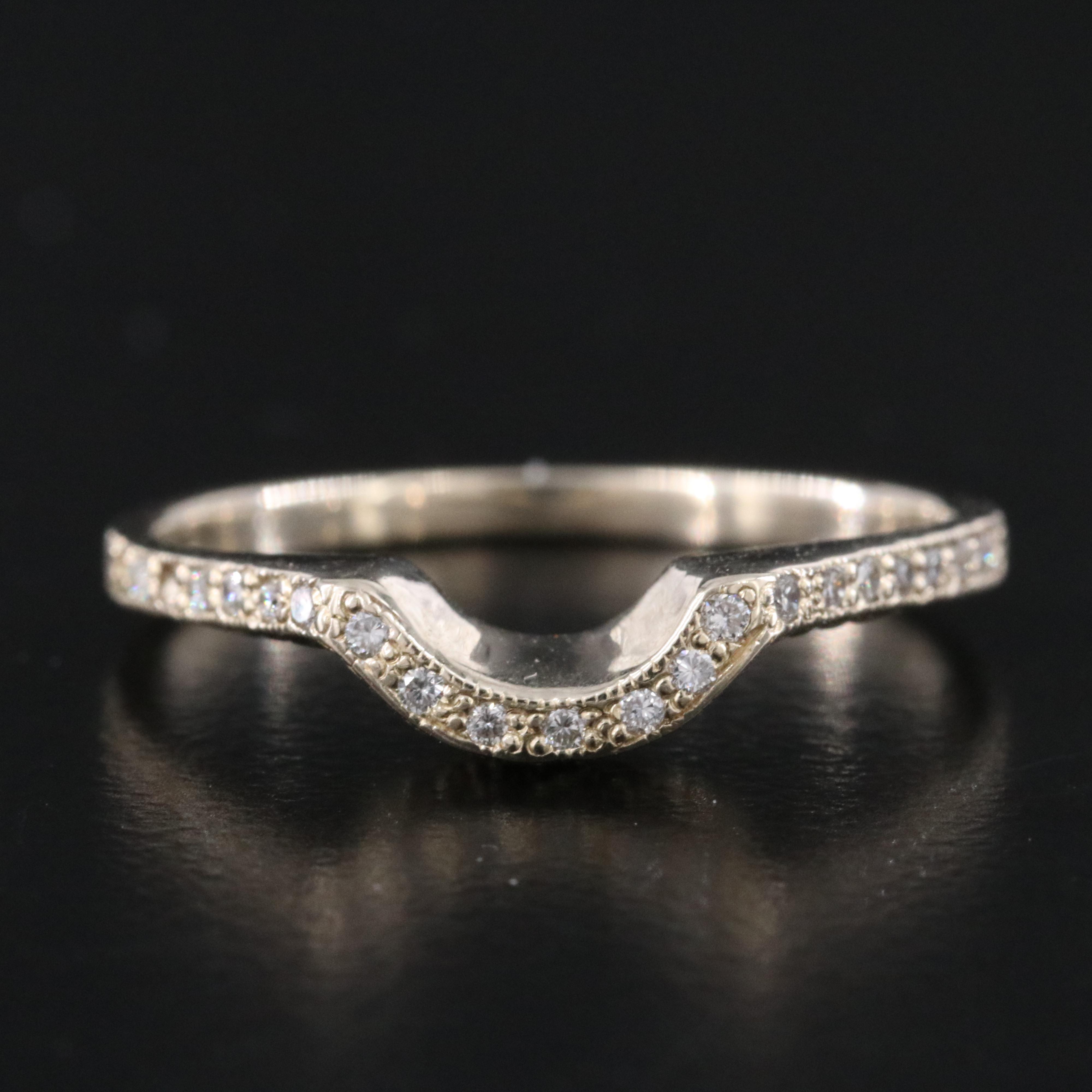 18K 0.11 CTW Diamond Ring Enhancer