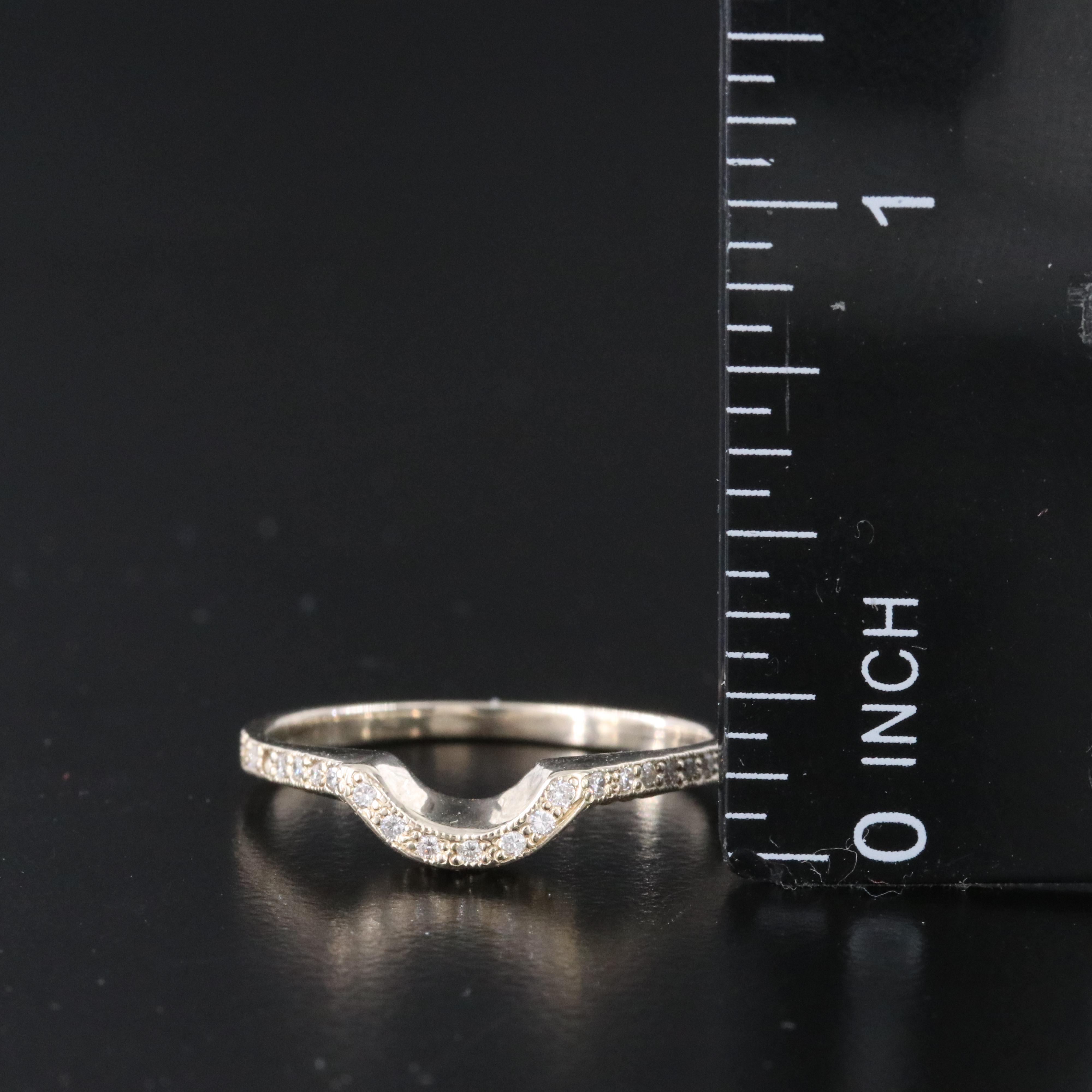 18K 0.11 CTW Diamond Ring Enhancer