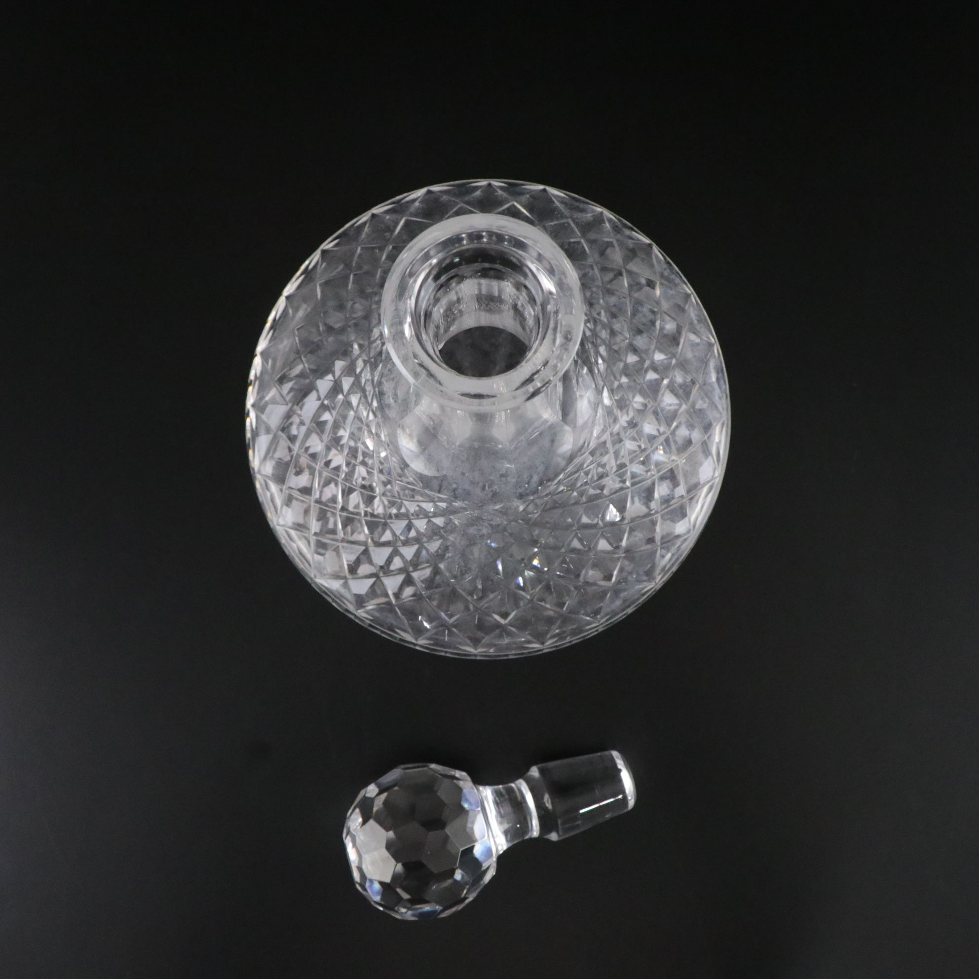 Waterford "Alana" Crystal Ship's Decanter