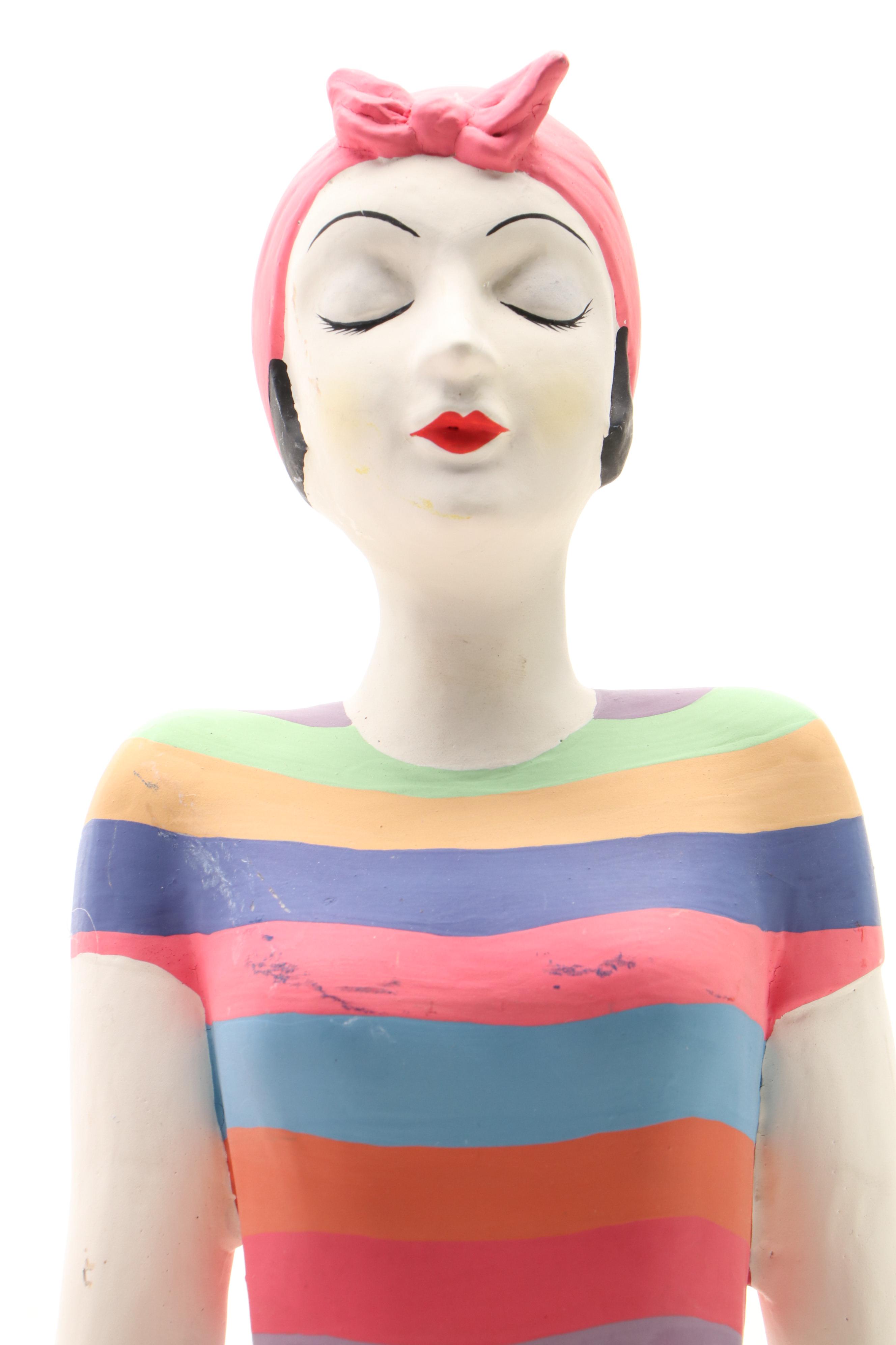 Art Deco Style Bathing Beauty Figurines