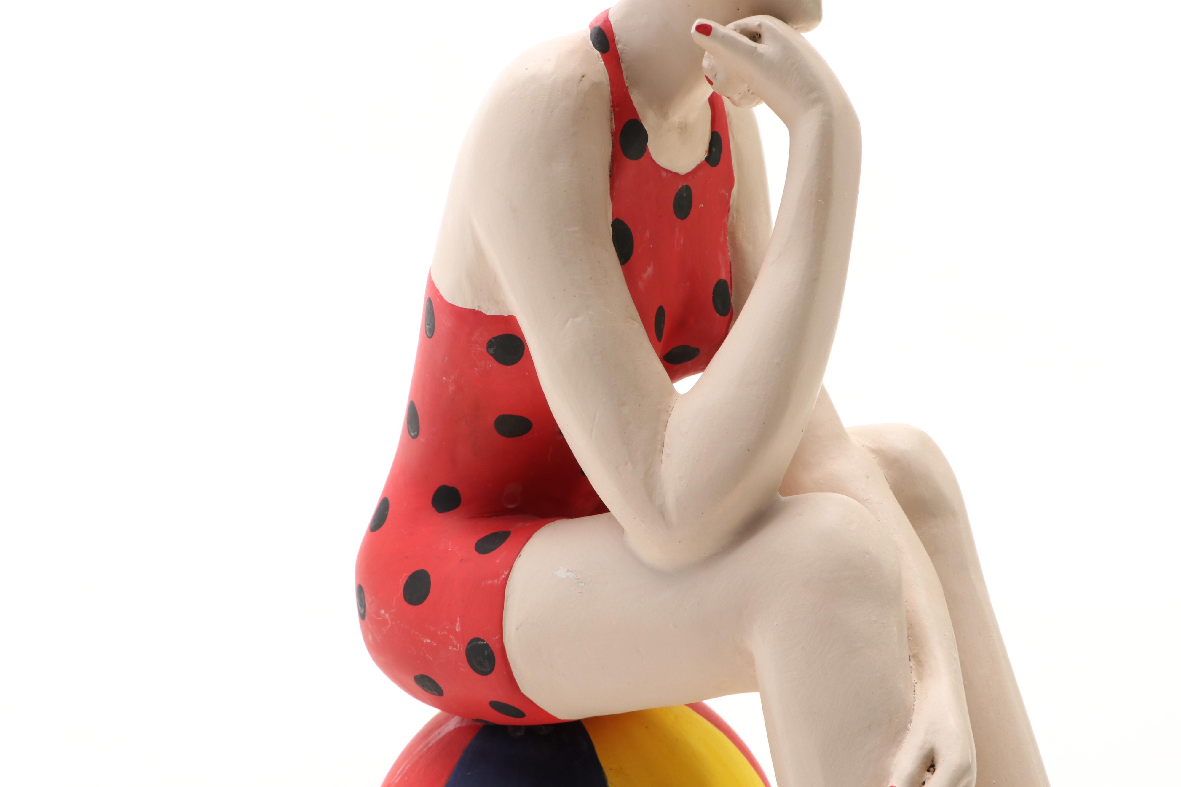Art Deco Style Bathing Beauty Figurines
