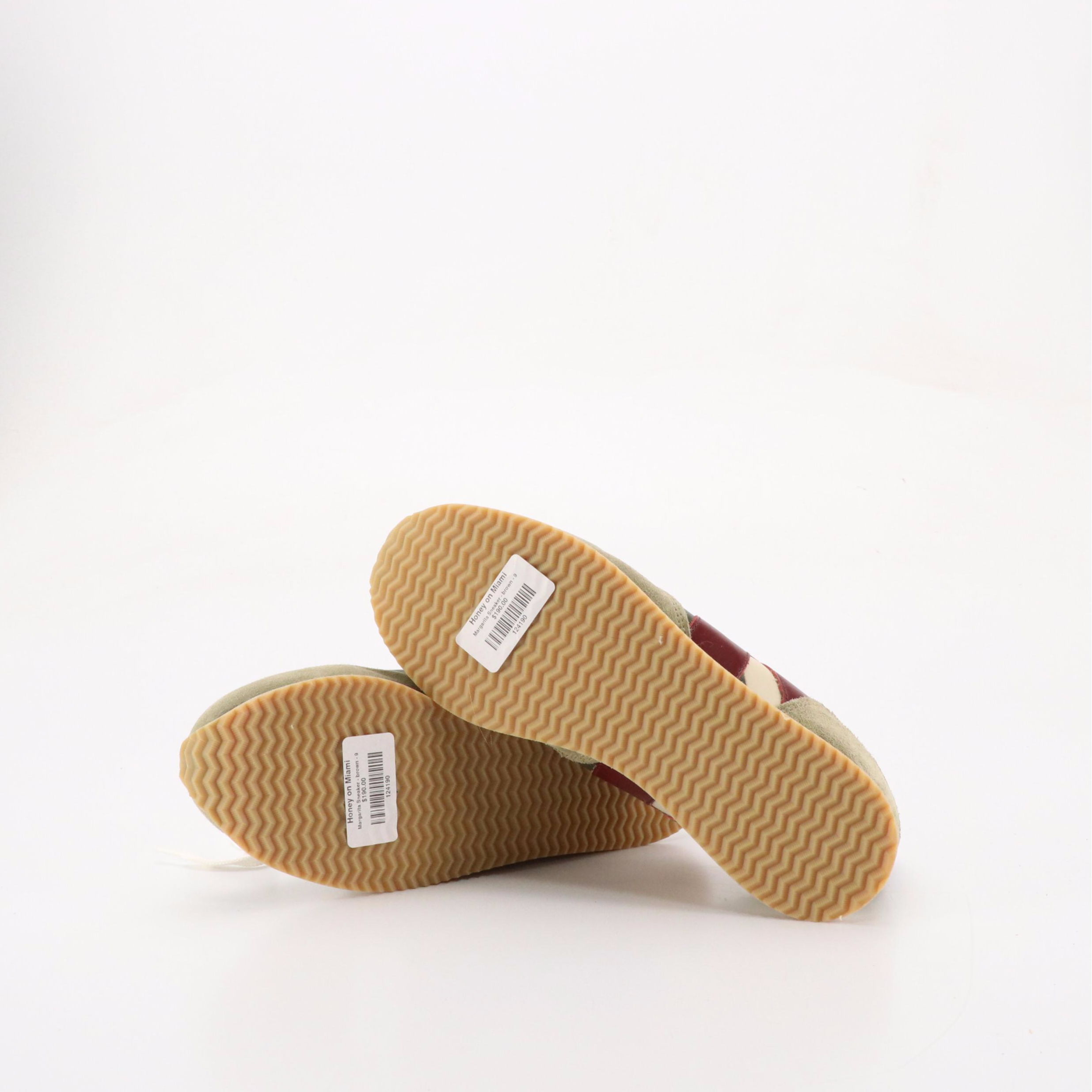 Alohas TB015 Sneakers in Multicolor Leather and Suede