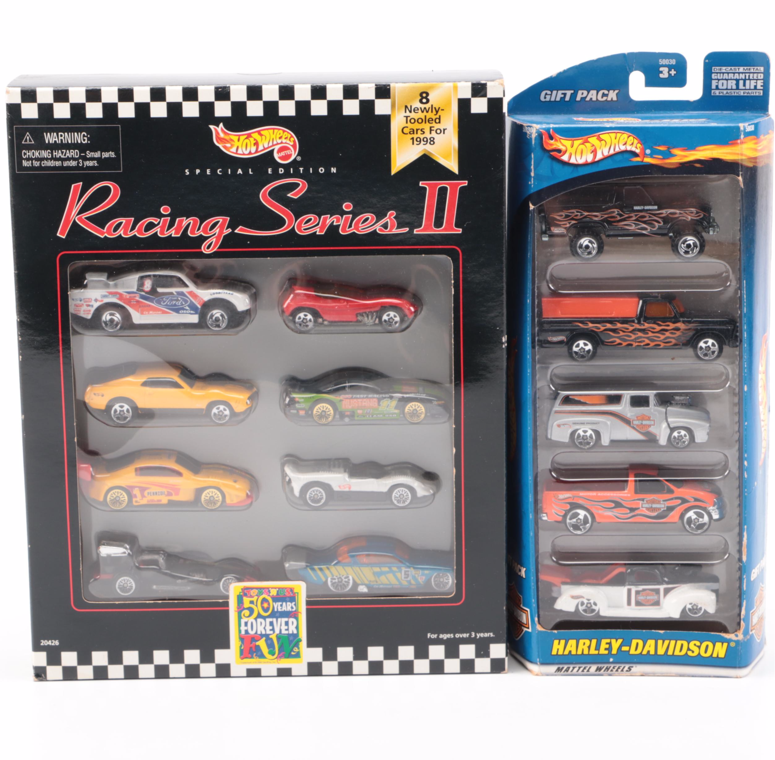 Hot Wheels Diecast Car Collection with Tracks and Revell Collection Elvis Car