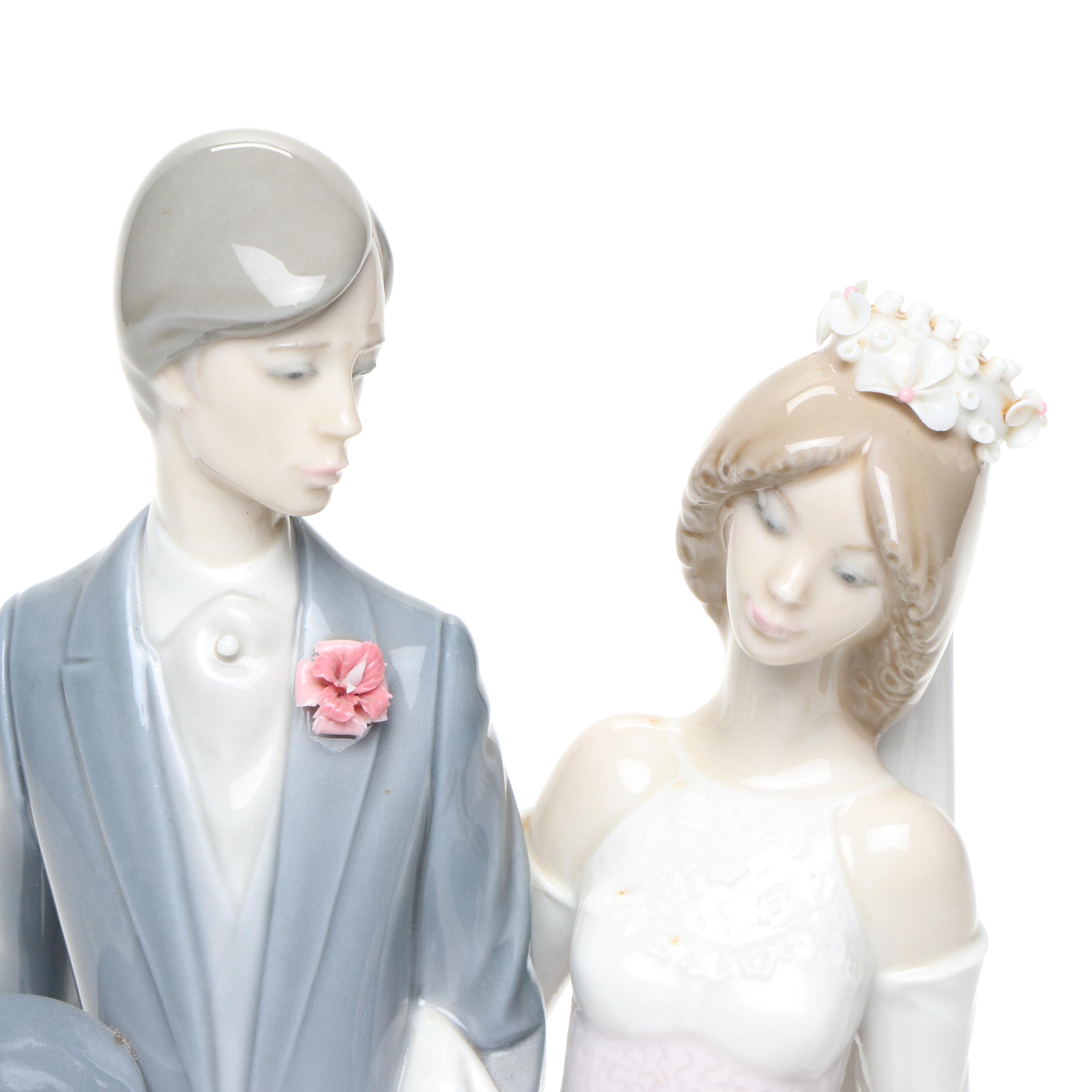 Lladró "Matrimony" Porcelain Figurines
