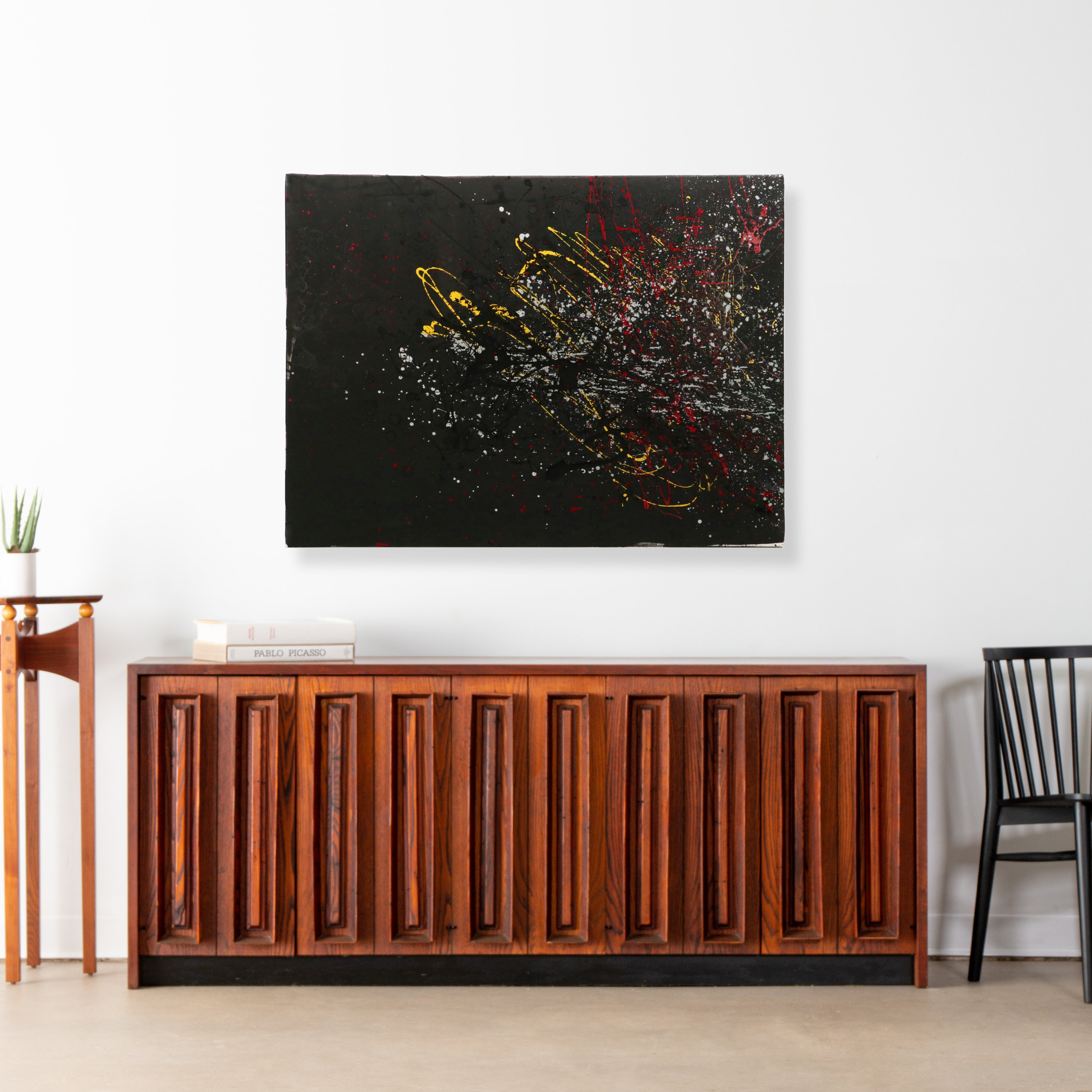 David Applegate Large-Scale Abstract Acrylic Painting, 21st Century