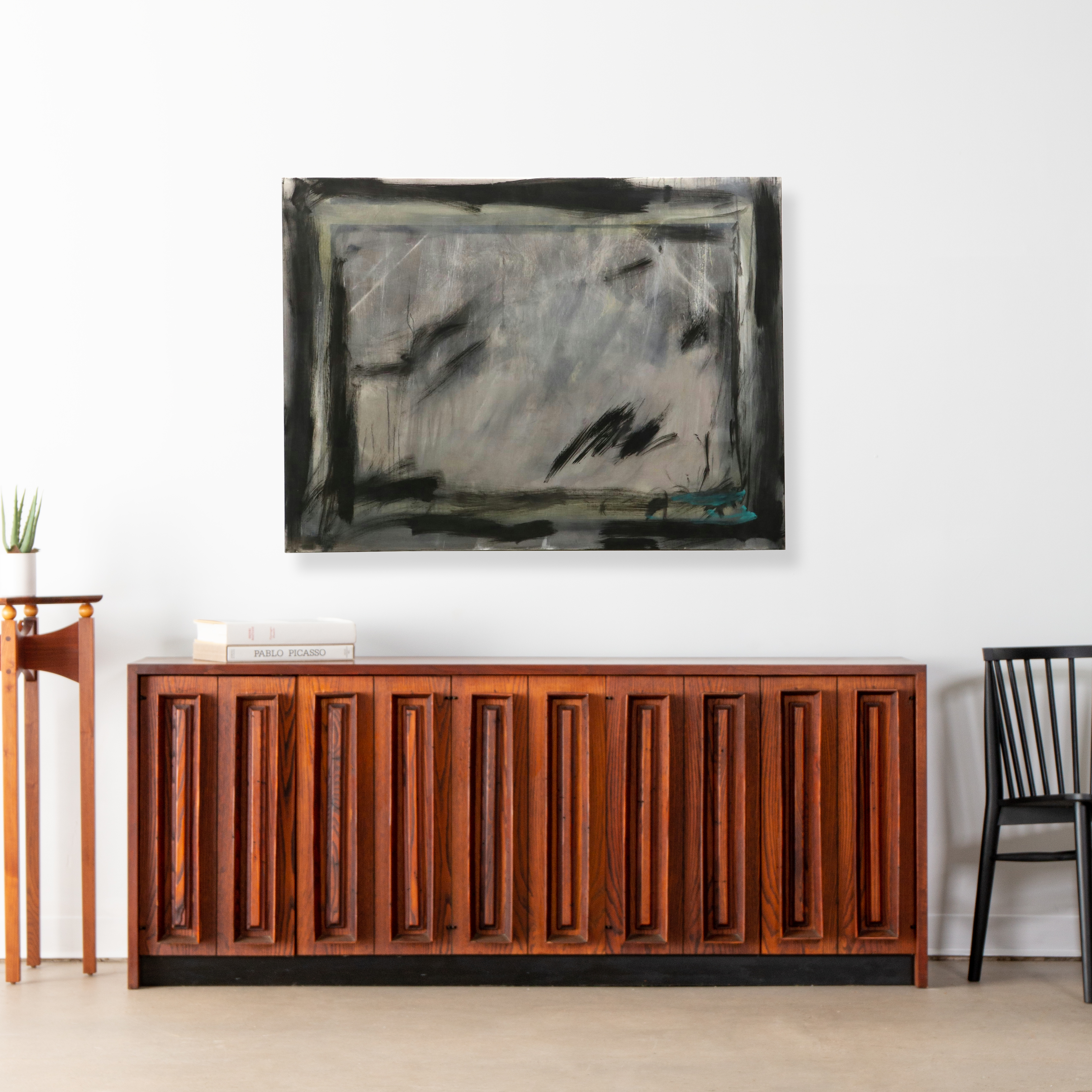 David Applegate Large-Scale Abstract Acrylic Painting, 21st Century