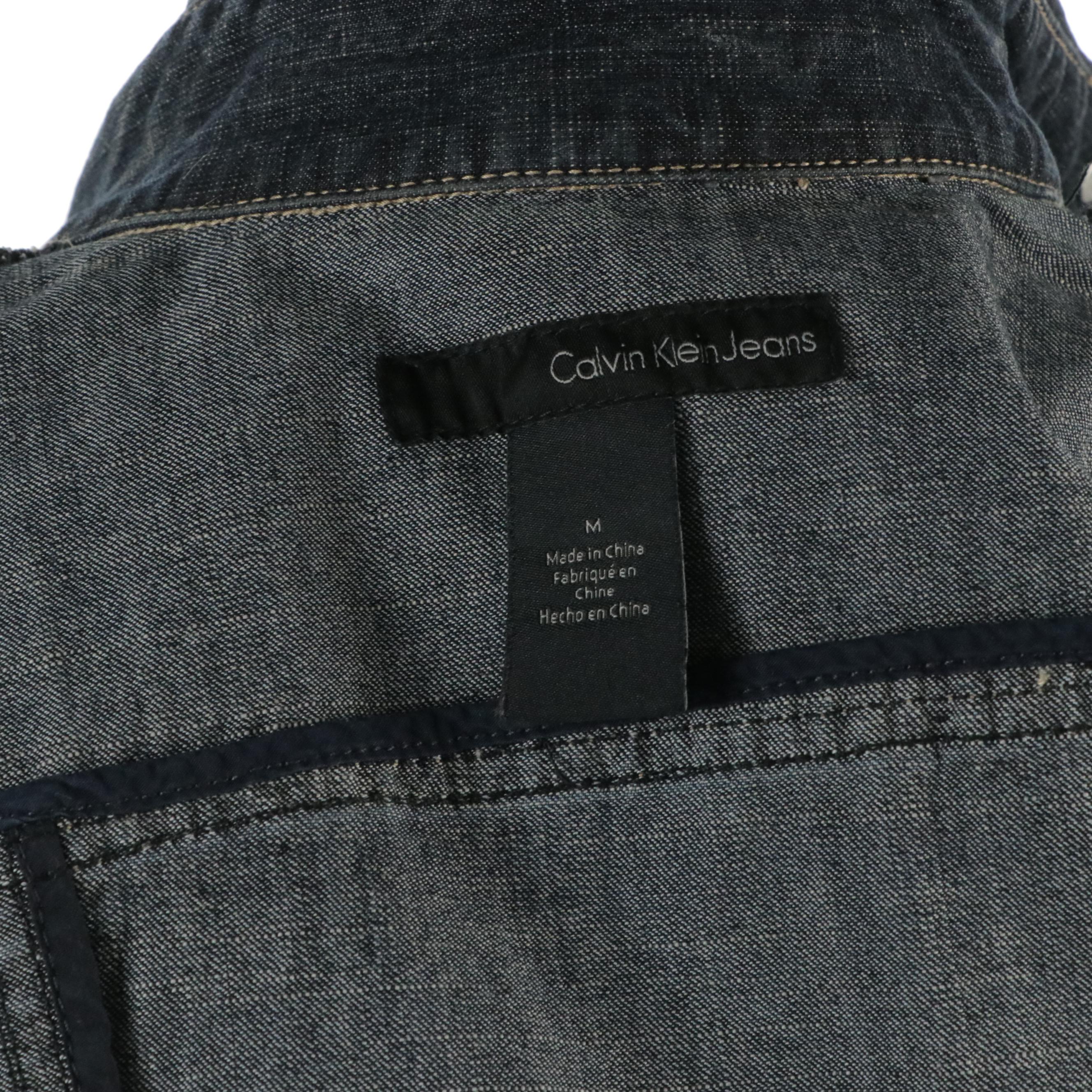 Calvin Klein Jeans Denim Jacket, Veronica Beard Jeans "Danica" Linen Mini Dress