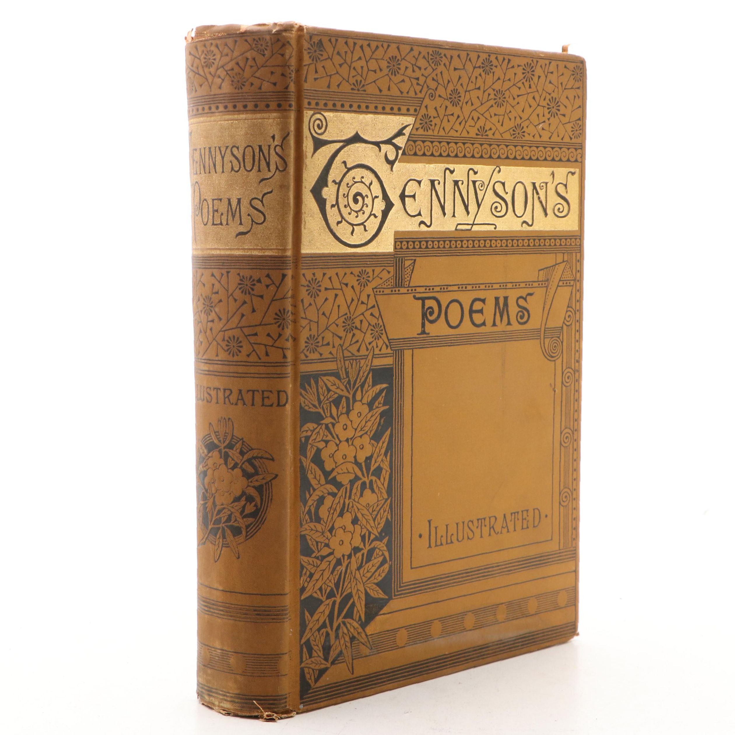 Illustrated "The Poetical Works of Alfred Tennyson," 1889