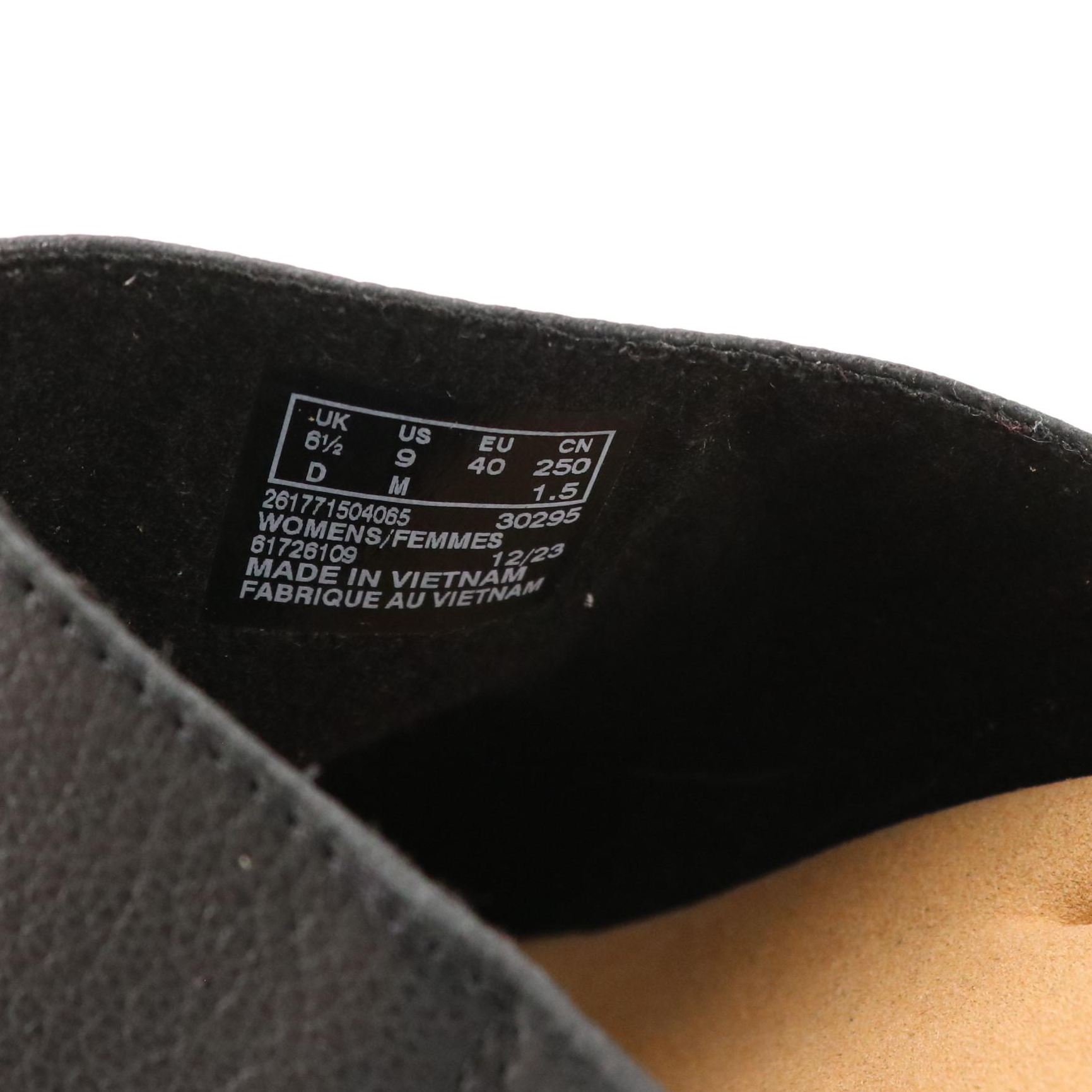 Clarks Collection Giselle Leather/Cork Wedge Slides