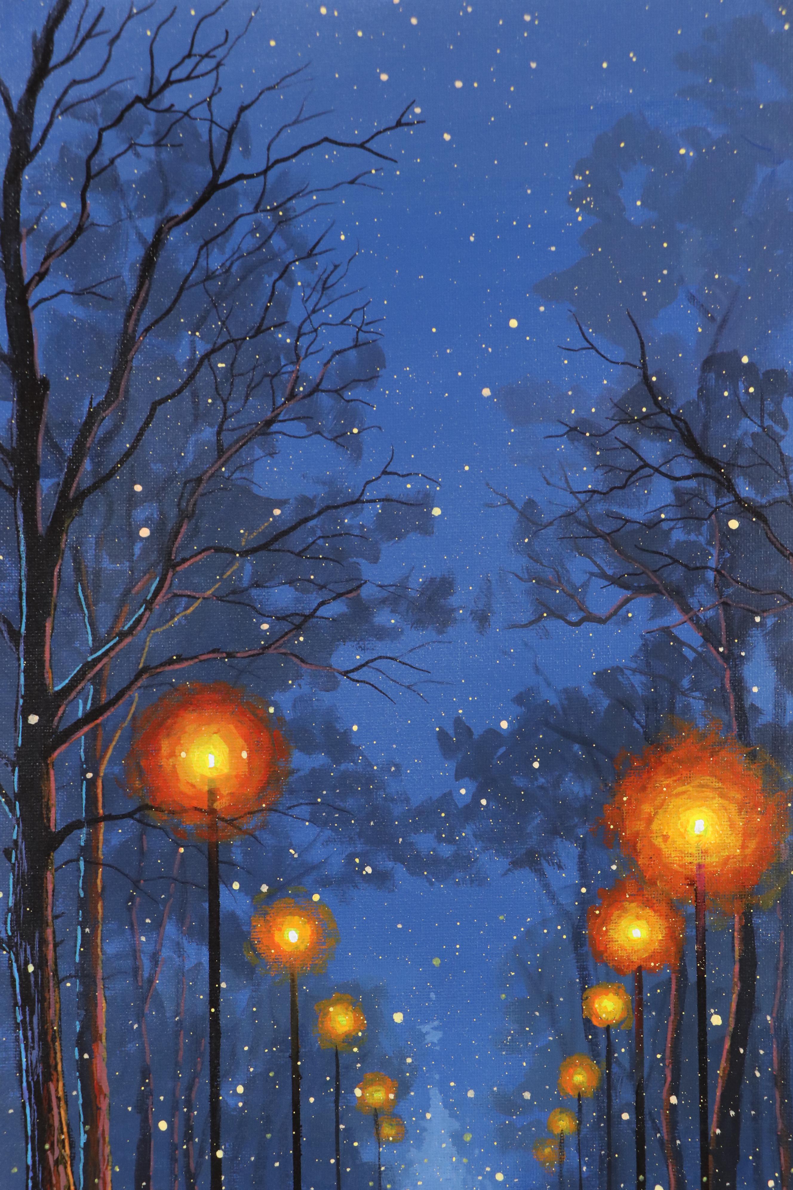 Doug "Bumo" Johnpeer Streetscape Oil Painting, 2025