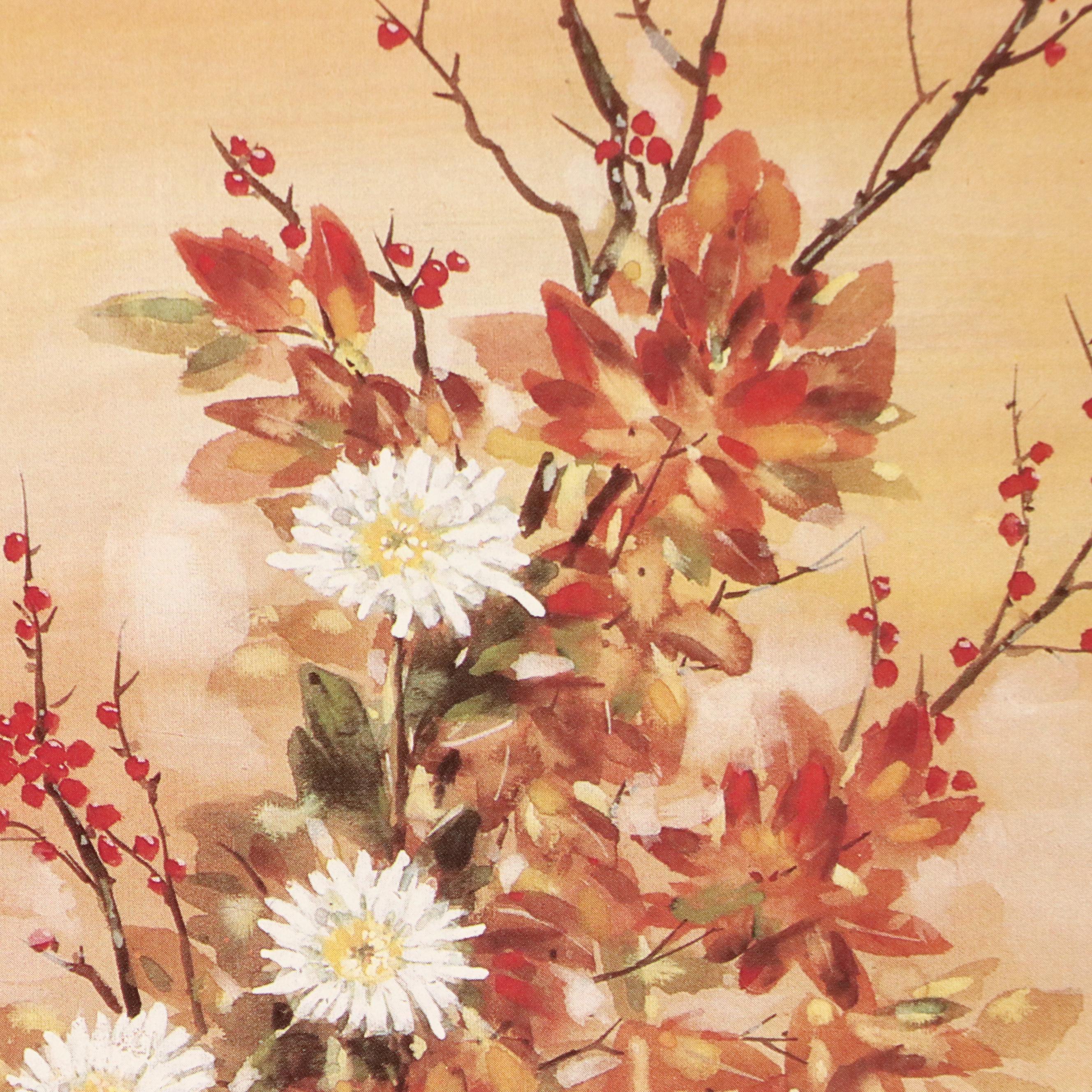 John Cheng Offset Lithographs of Figures in Traditional Japanese Clothing