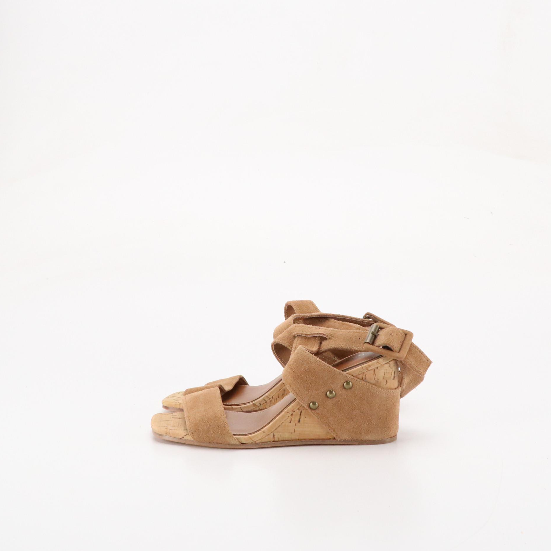 Donald Pliner Bellville Wedge Sandals in Suede