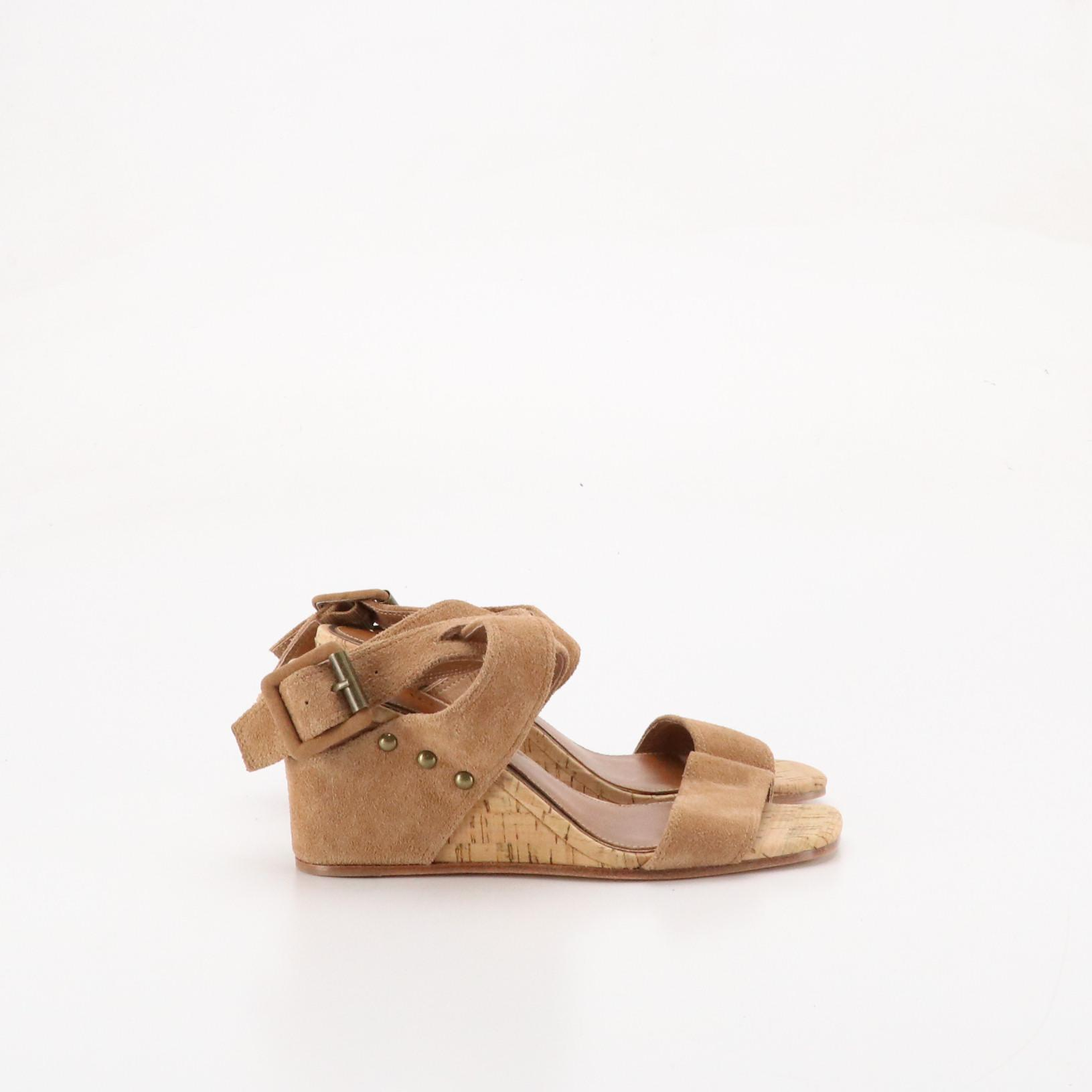 Donald Pliner Bellville Wedge Sandals in Suede