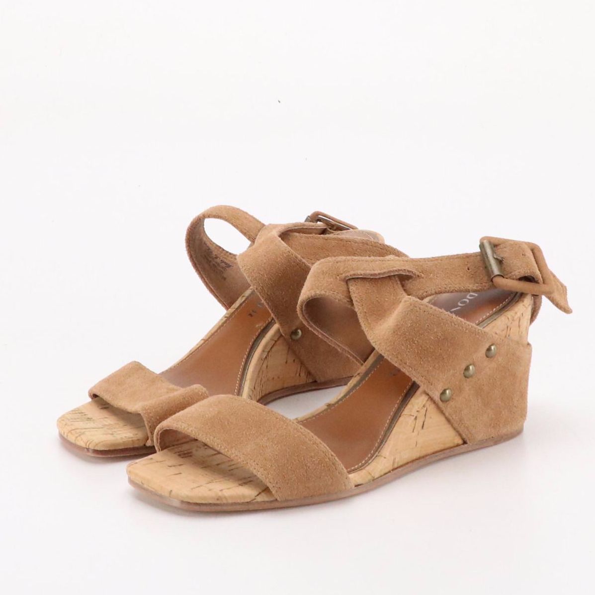 Donald Pliner Bellville Wedge Sandals in Suede
