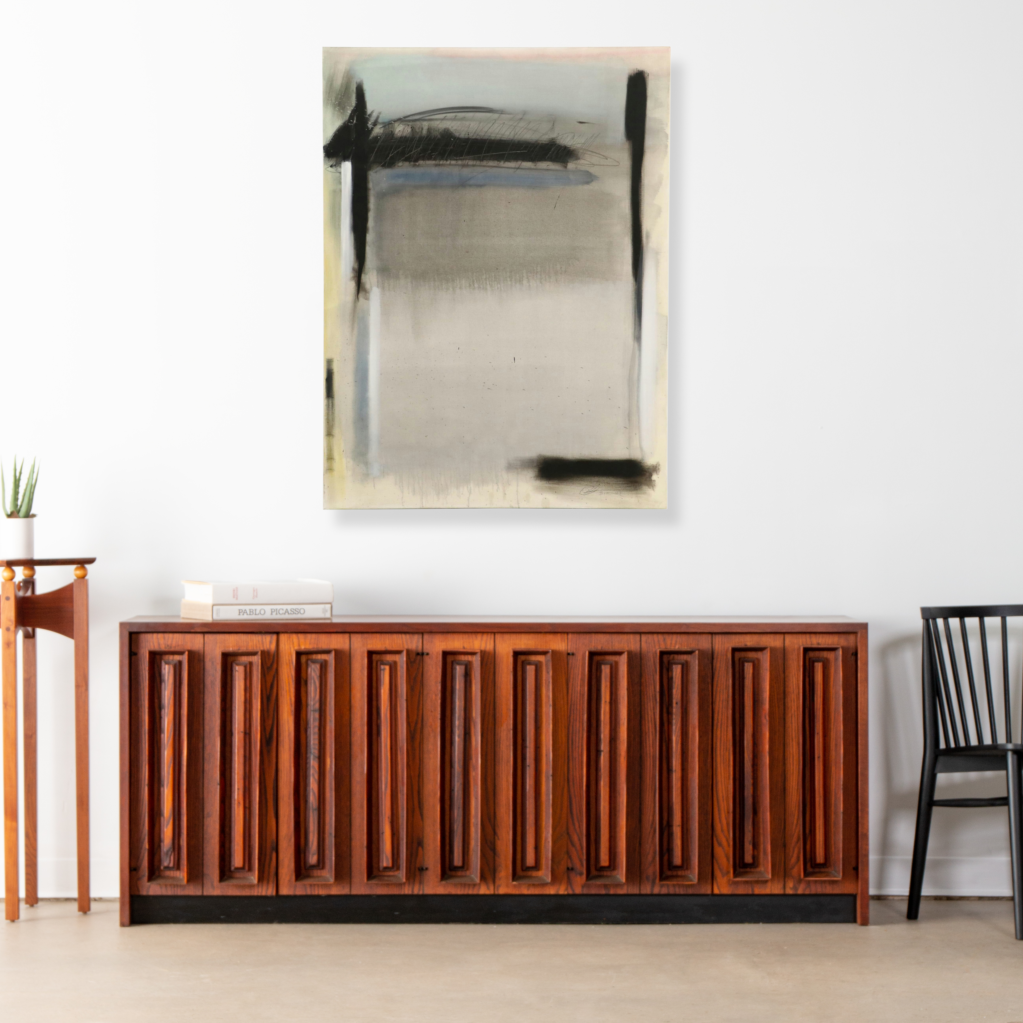 David Applegate Large-Scale Abstract Acrylic Painting, 21st Century