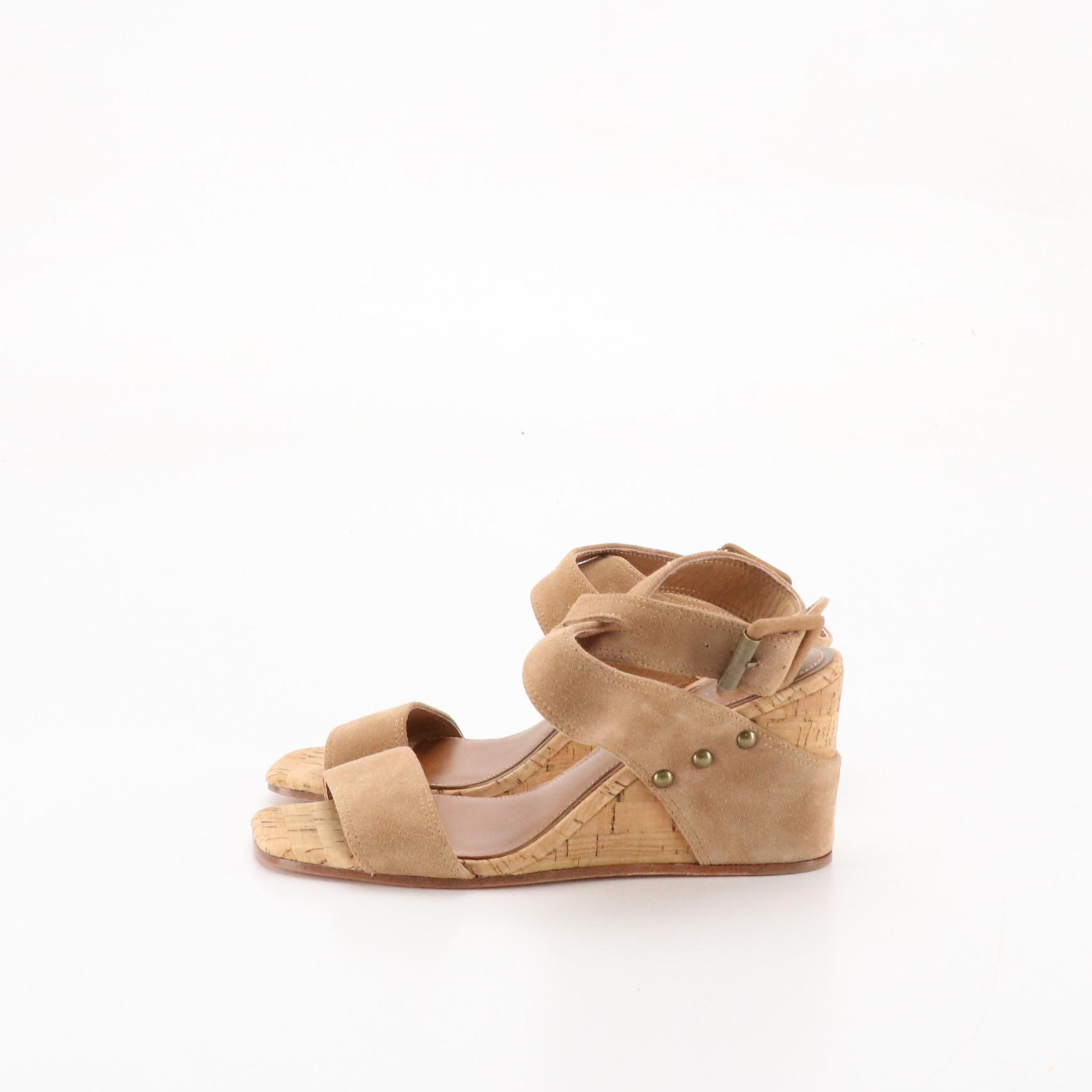 Donald Pliner Bellville Wedge Sandals in Suede