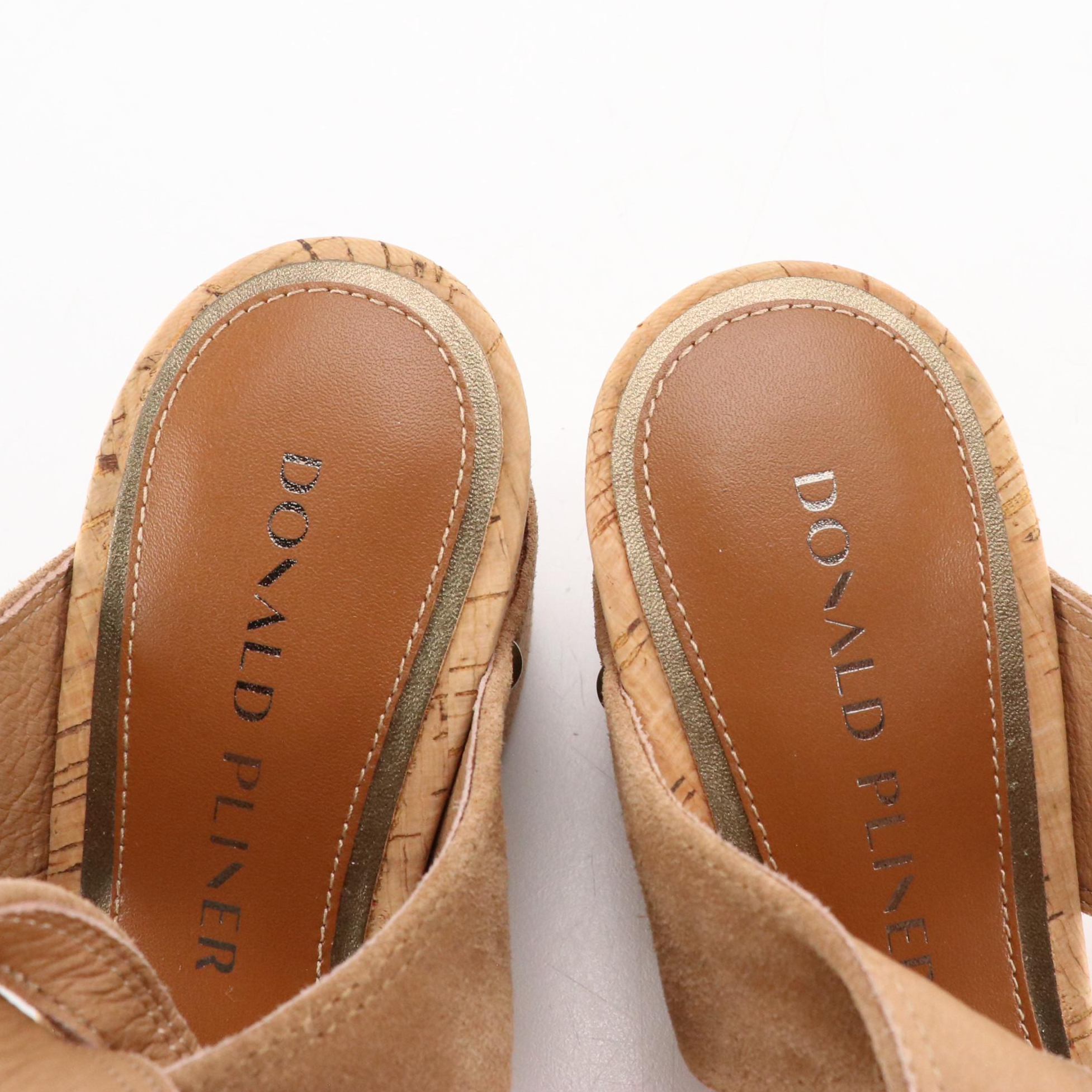 Donald Pliner Bellville Wedge Sandals in Suede