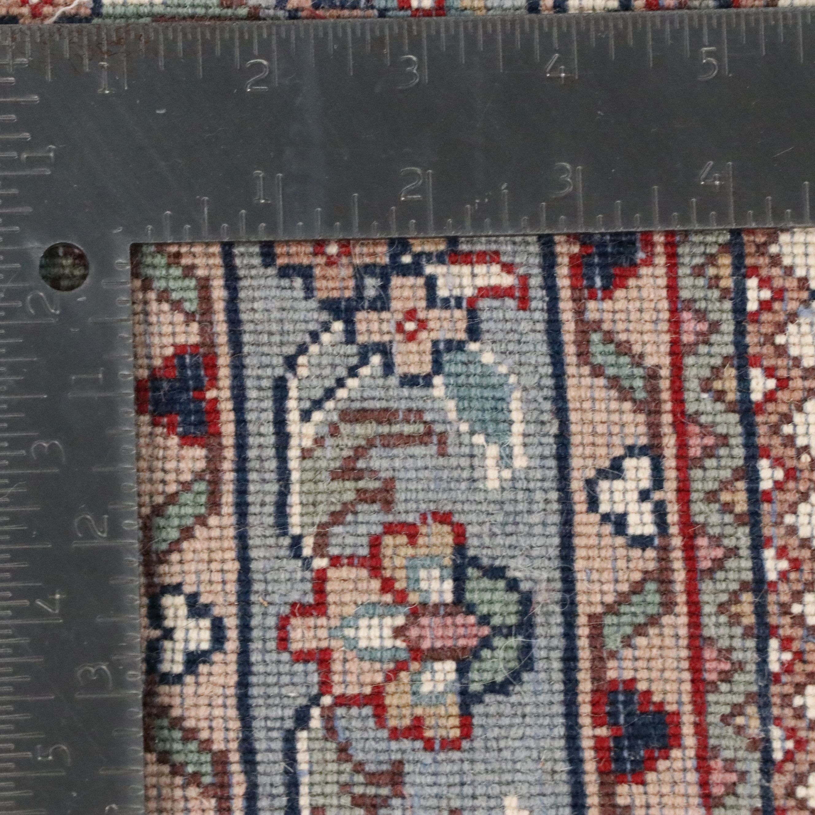 10'1 x 14'10 Hand-Knotted Persian Tabriz Room-Sized Rug