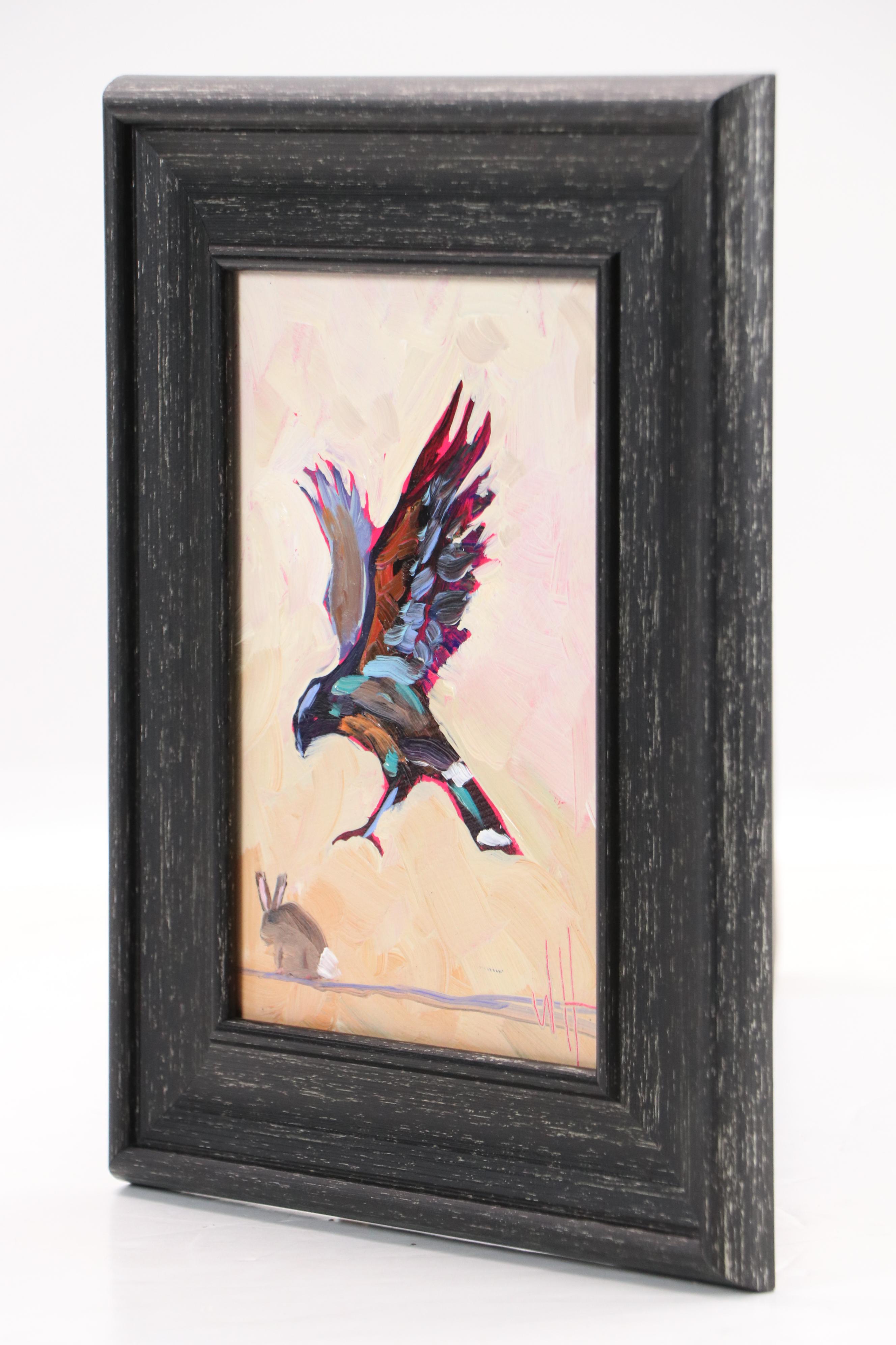 William Hawkins Oil Painting of Bird of Prey, 21st Century