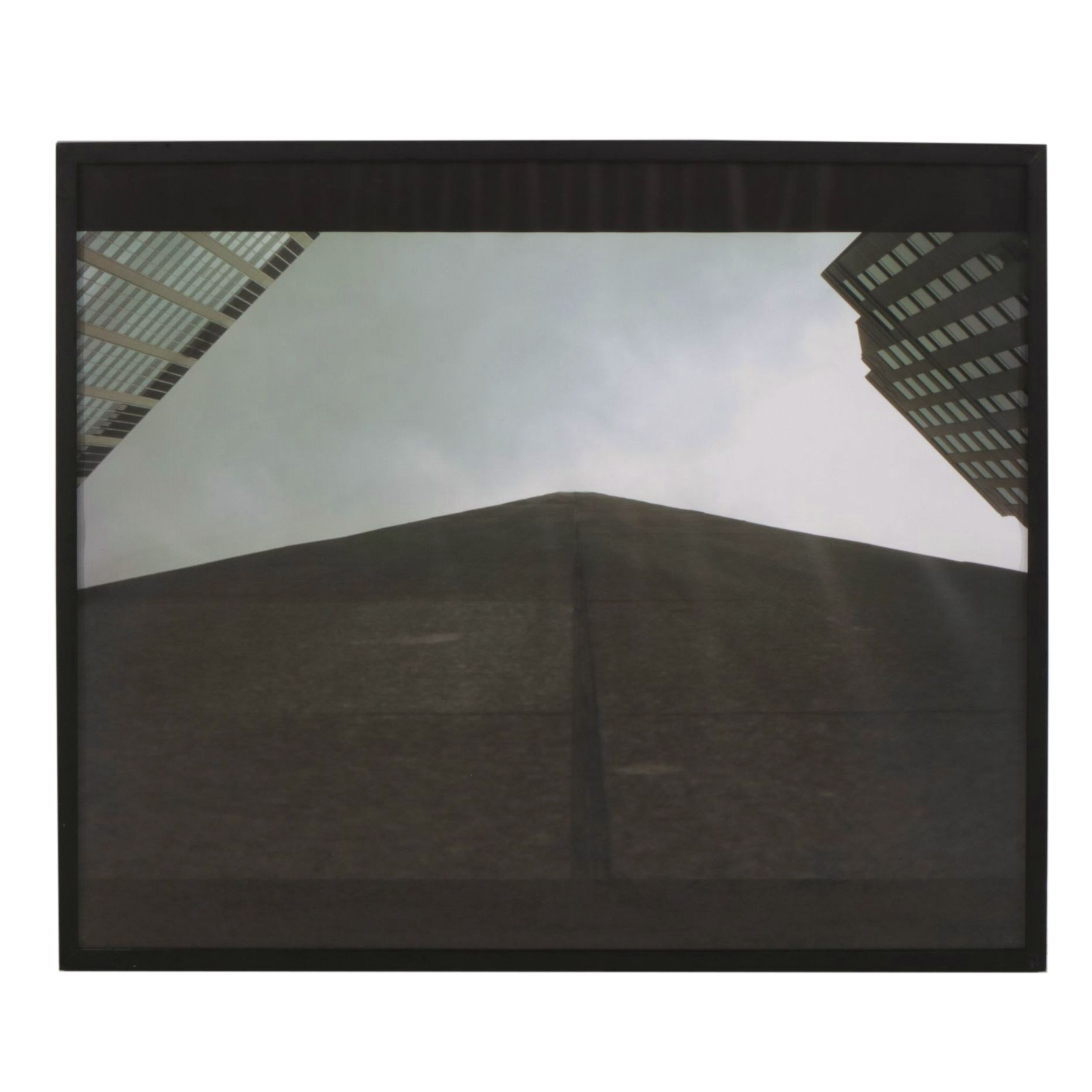 Cityscape Point of View Photograph of Architecture and Sky, Early 21st Century