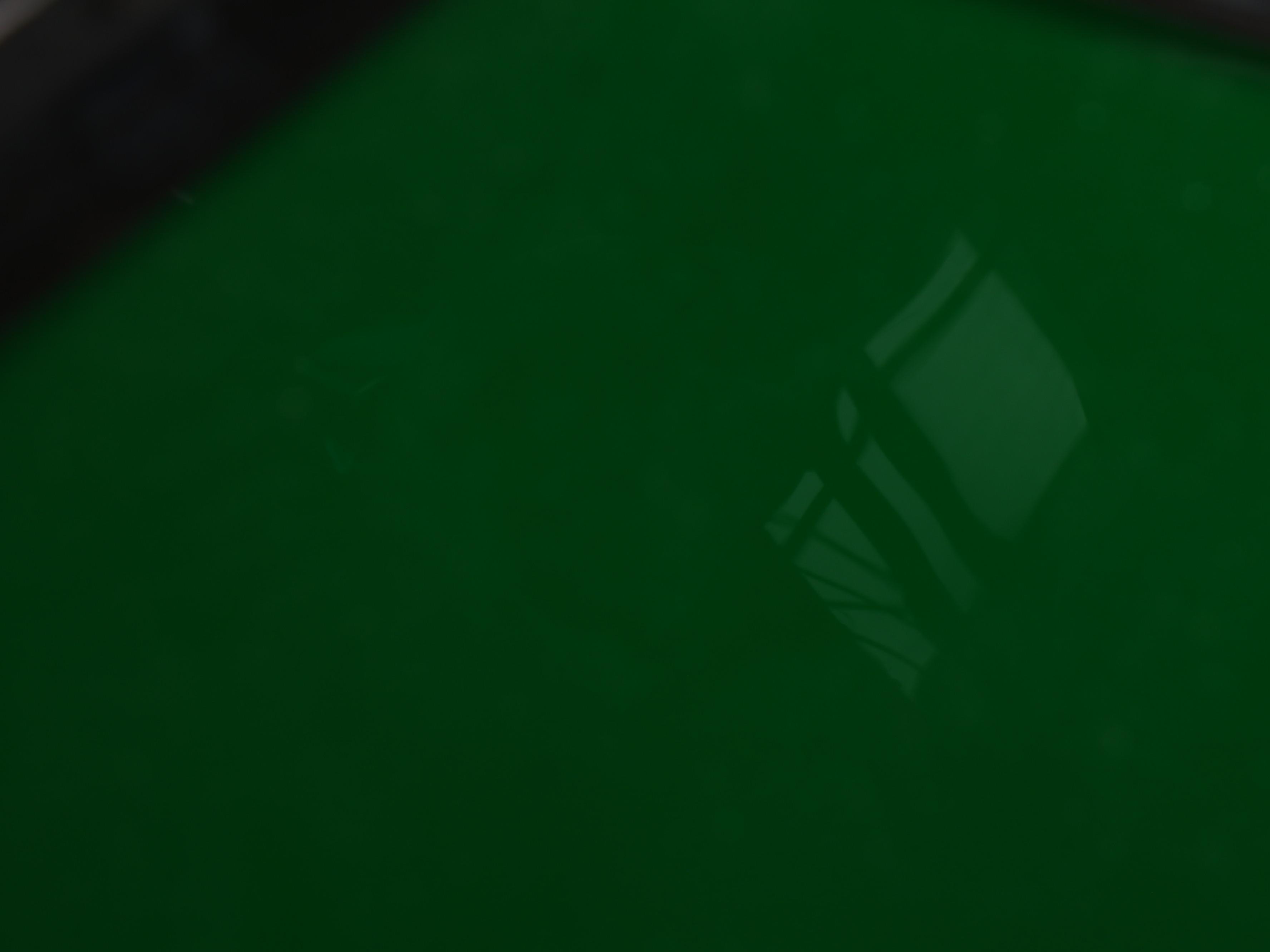 Pair of Emerald Green Cased Glass Billiard Pendant Lights