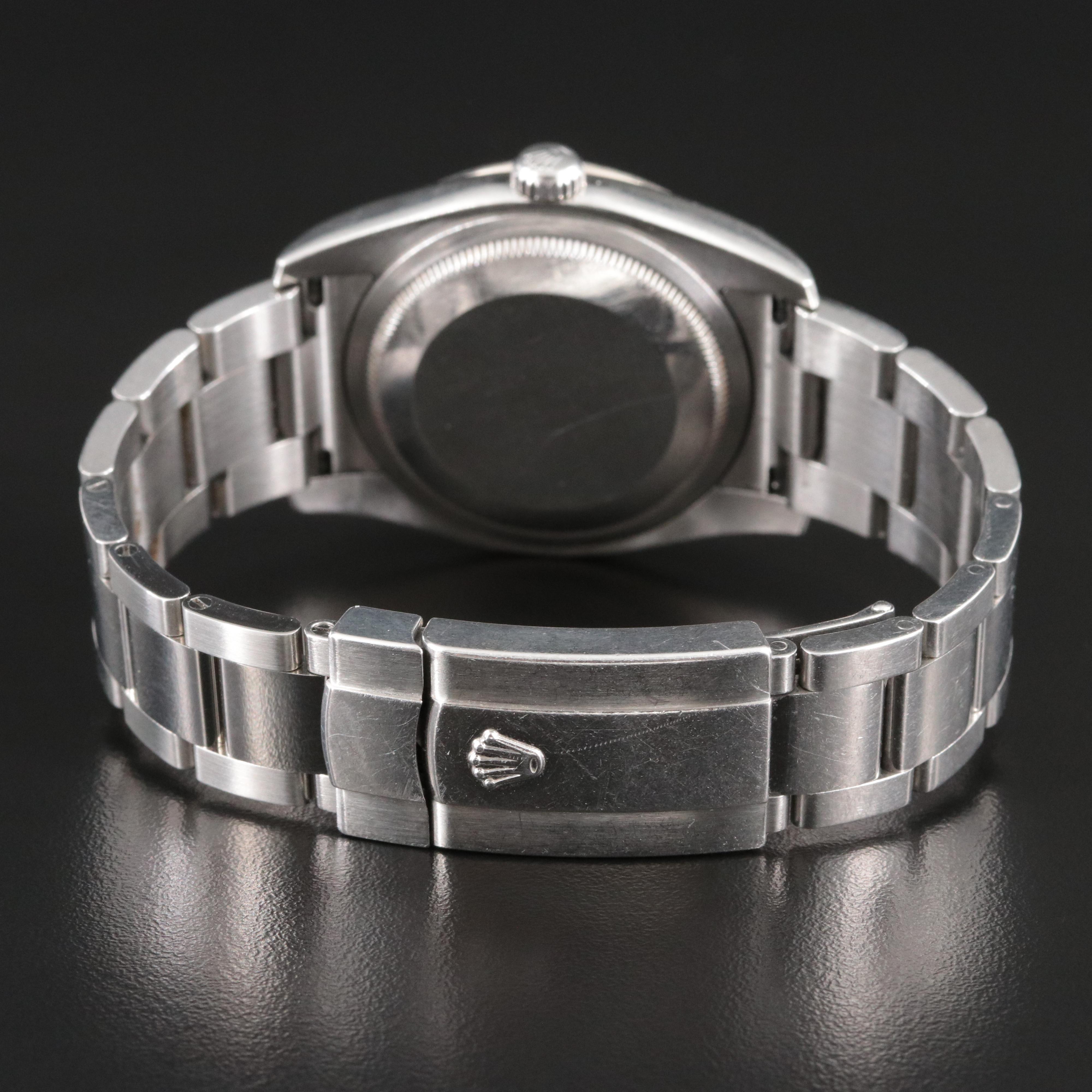 18K and Stainless Steel Rolex Datejust 36 Factory Diamond 1.60 CTW Watch 116244