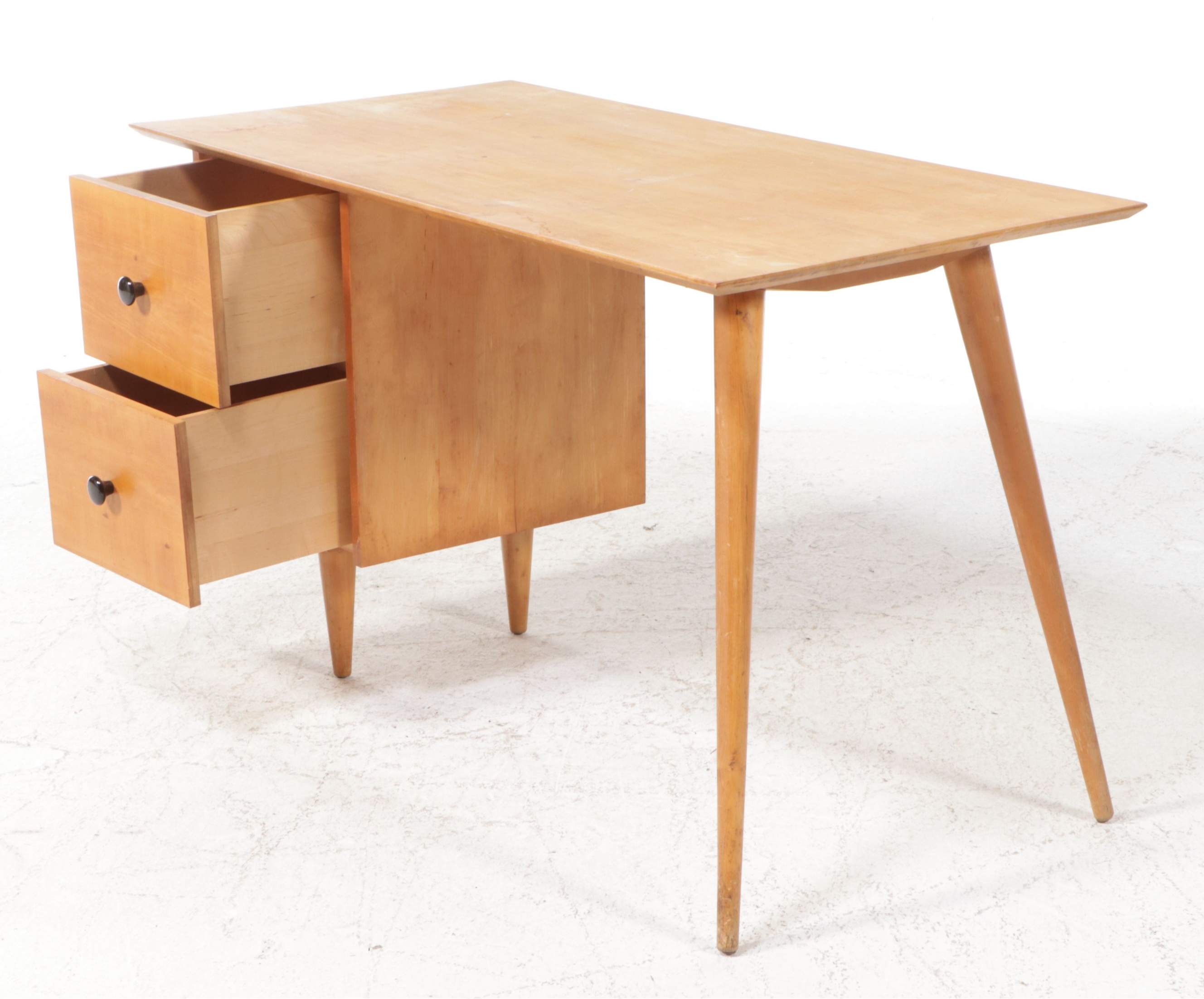 Paul McCobb for Planner Group Mid Century Modern Maple Desk
