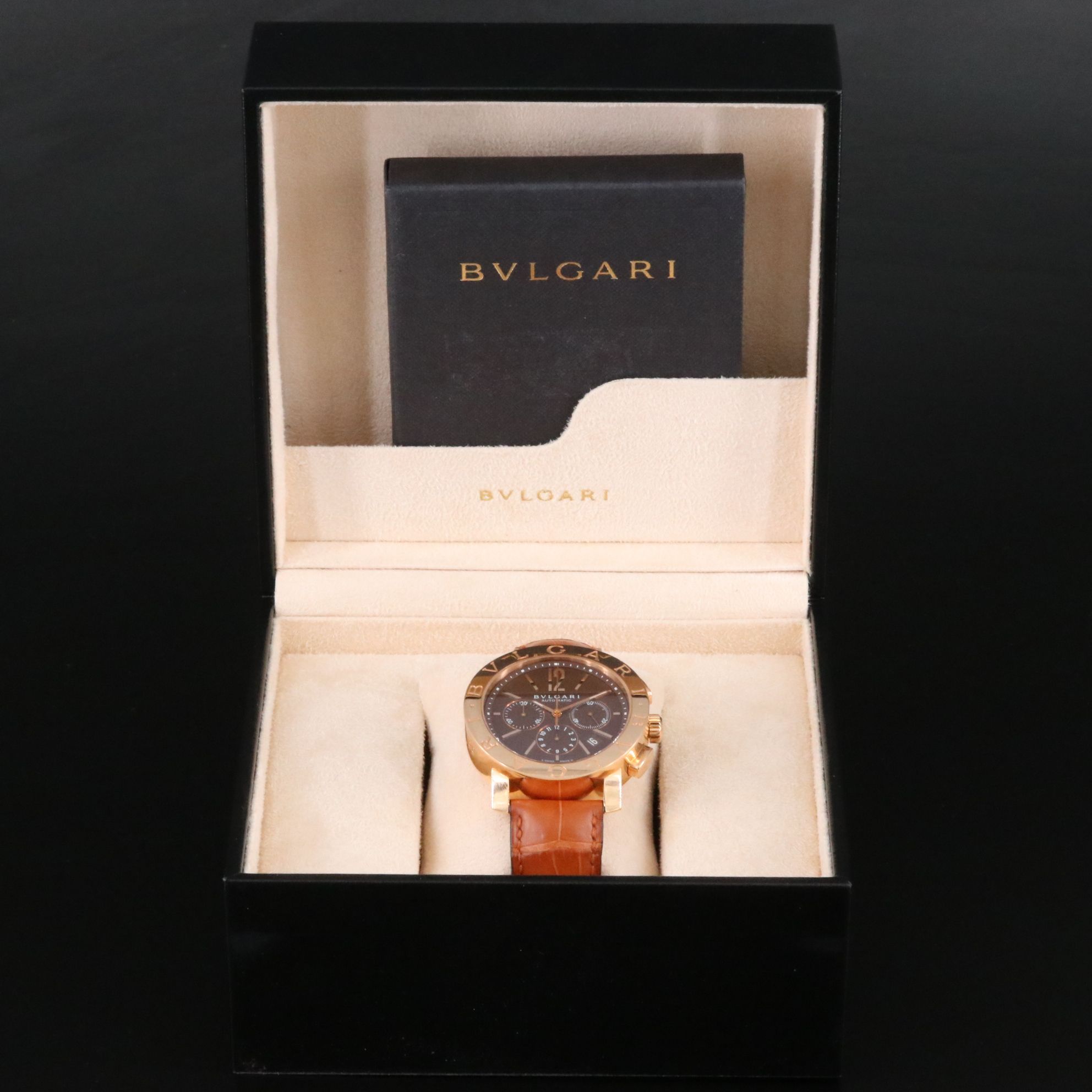 BVLGARI Diagono 18K Gold Limited Edition Chronograph Watch
