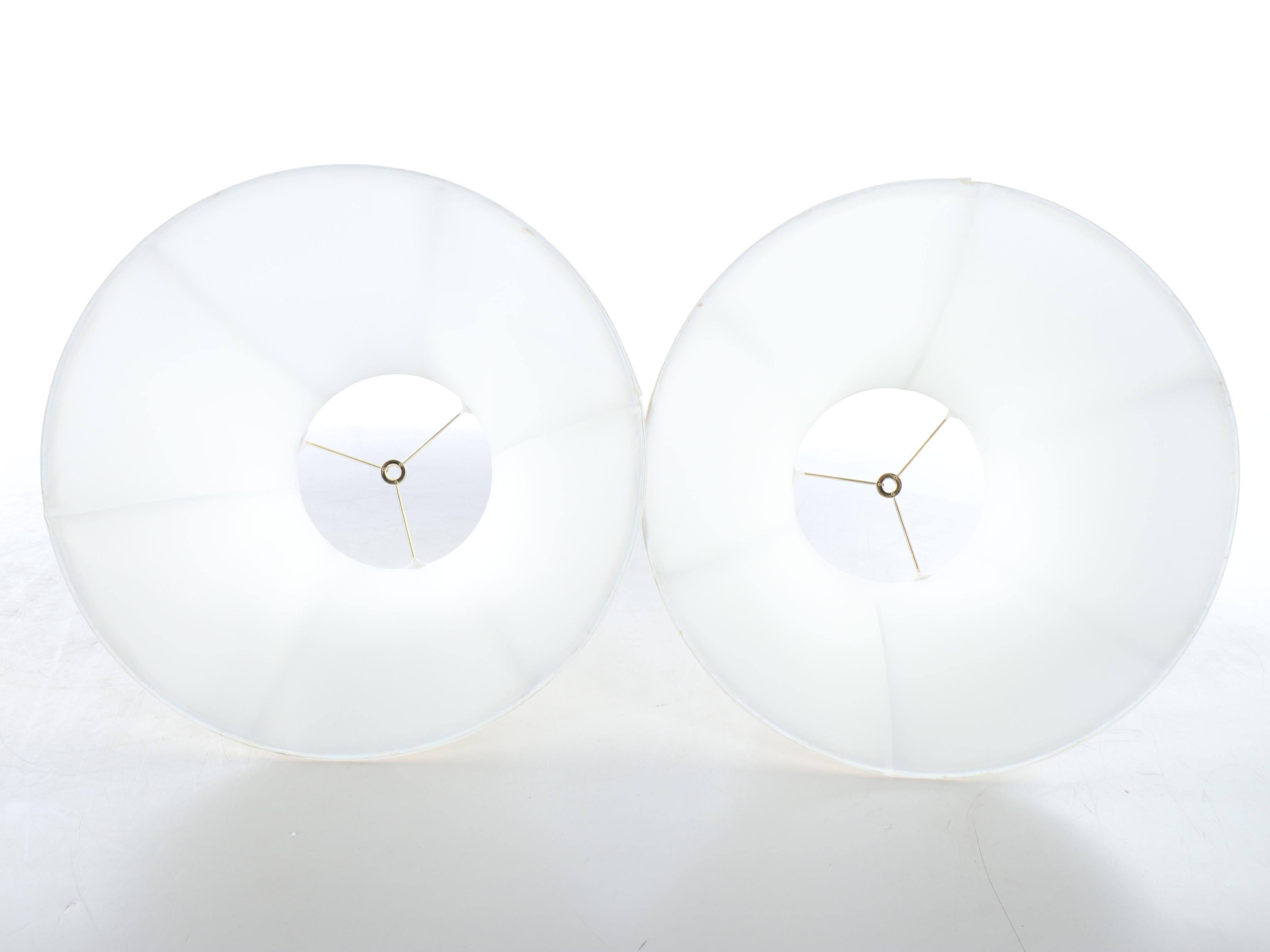 Chinese Style Brass Tea Canister Table Lamps with Silk Shades