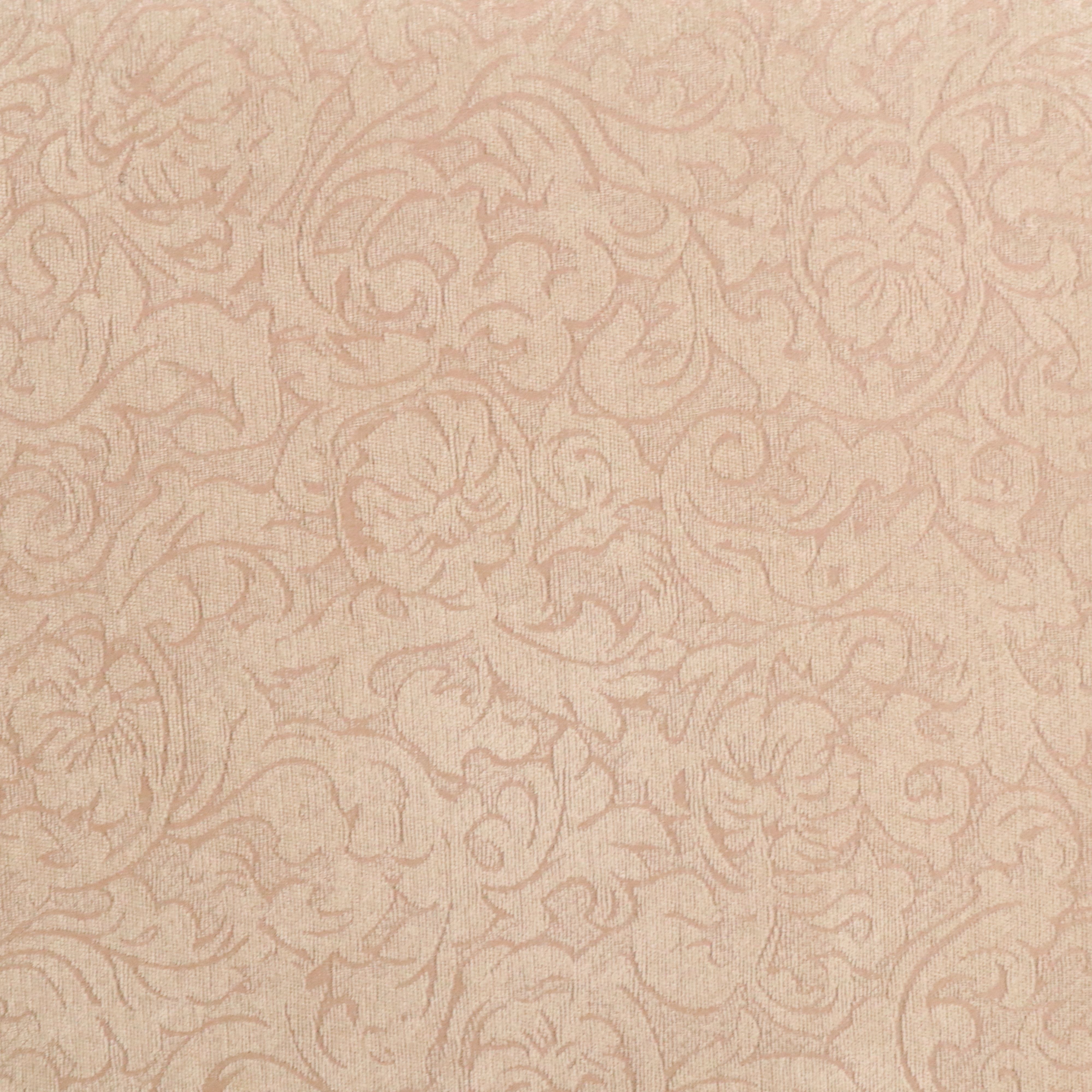 Louis XV Style Damask Upholstered Side Chair