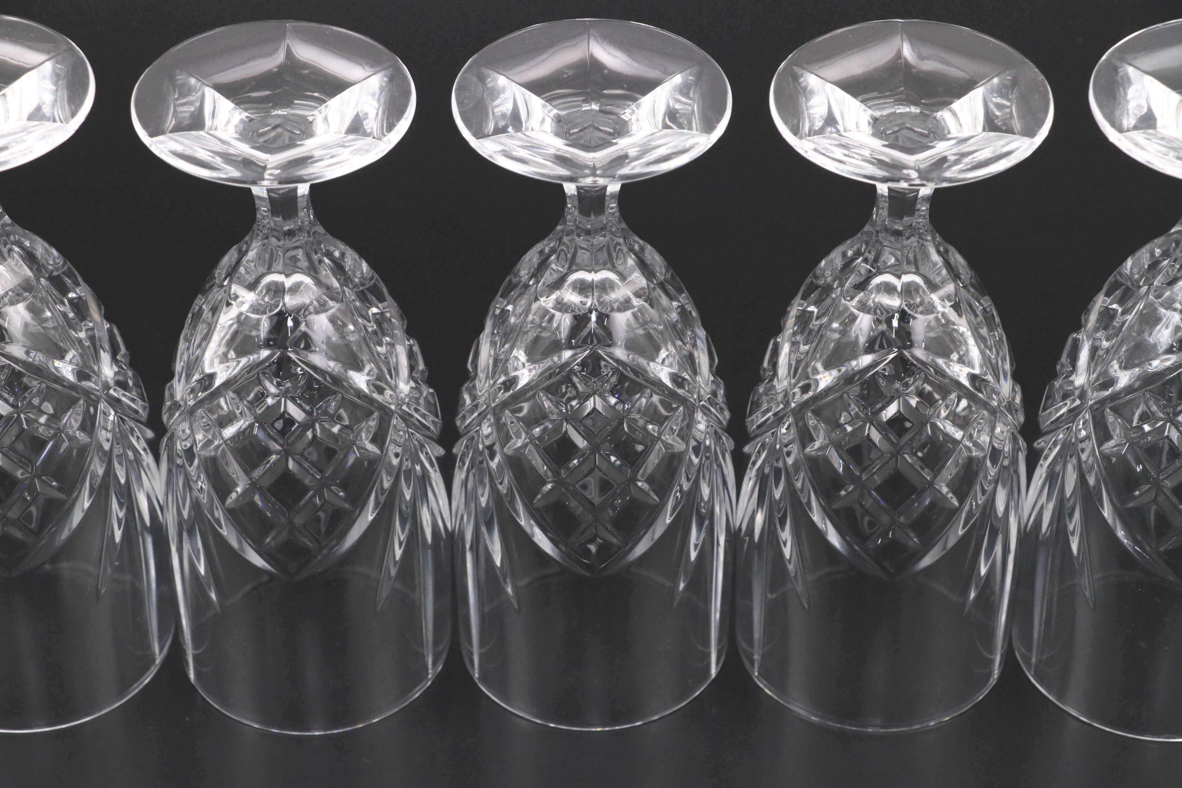 Shannon by Godinger "Dublin" Crystal Iced Tea Glasses