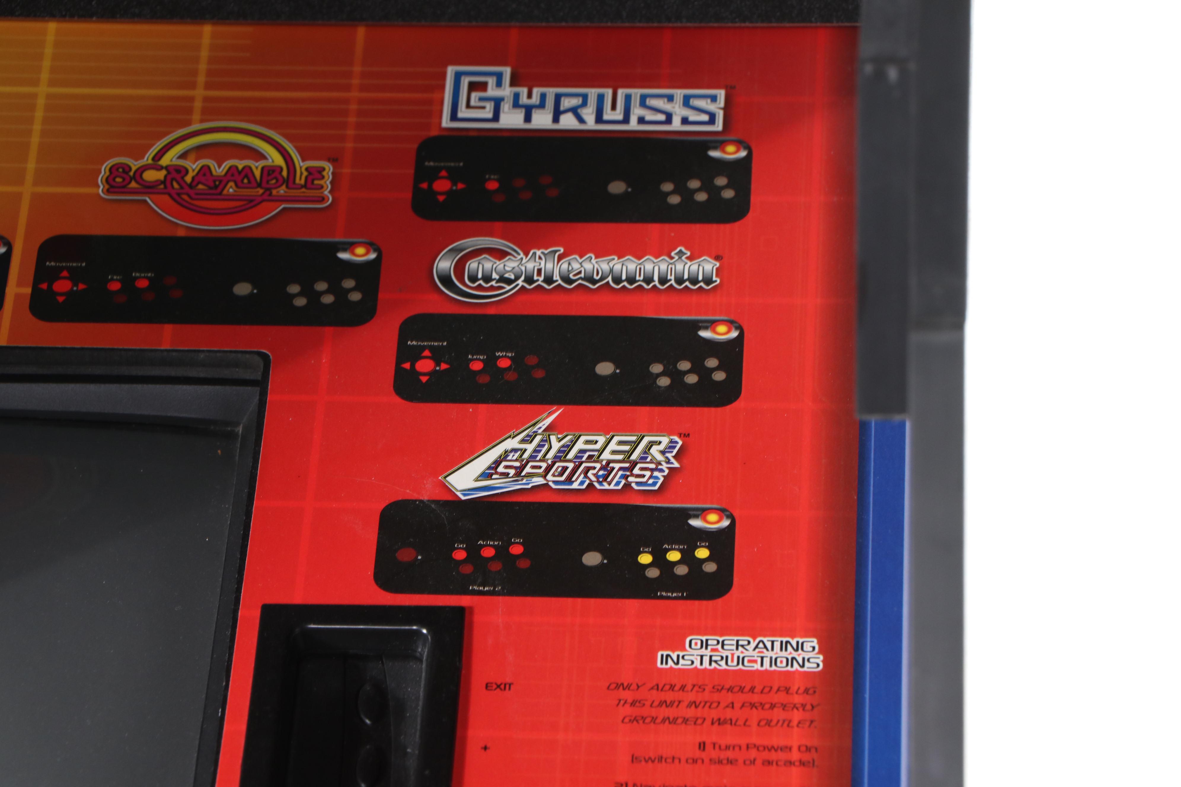 Big Electronic Games Konami Multi-Game Arcade Machine, 2006