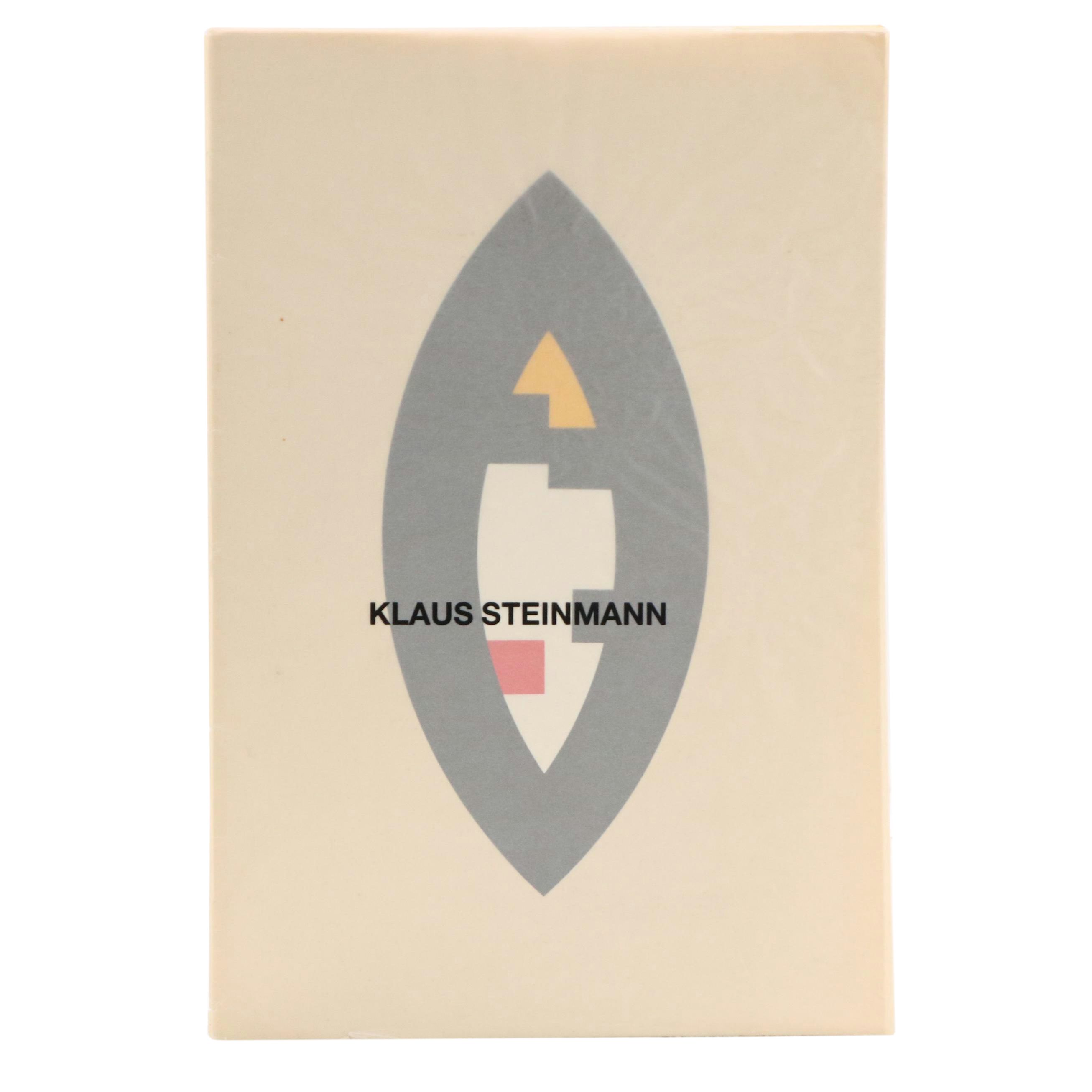 Klaus Steinmann Porfolio of Serigraphs "Concrete Art," 1992