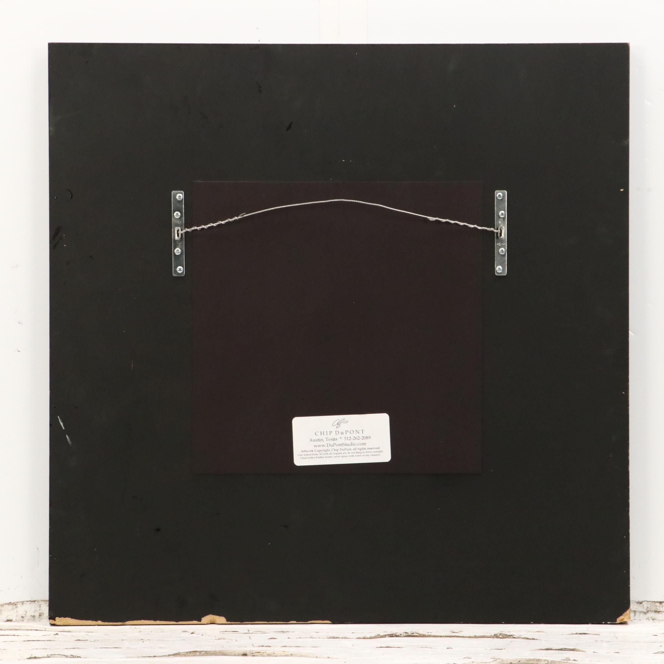 Chip DuPont Oil Painting of Tuscan Landscape, 2004