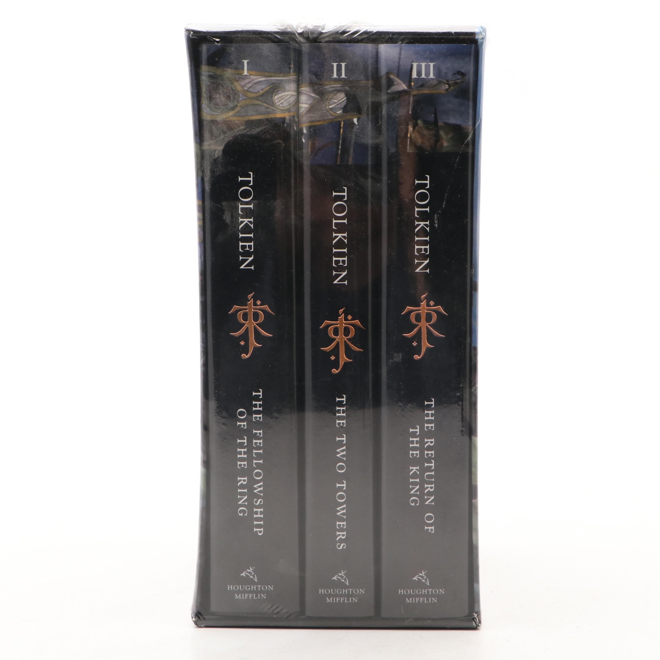 Factory Sealed "The Lord of the Rings" Three-Volume Set by J. R. R. Tolkien