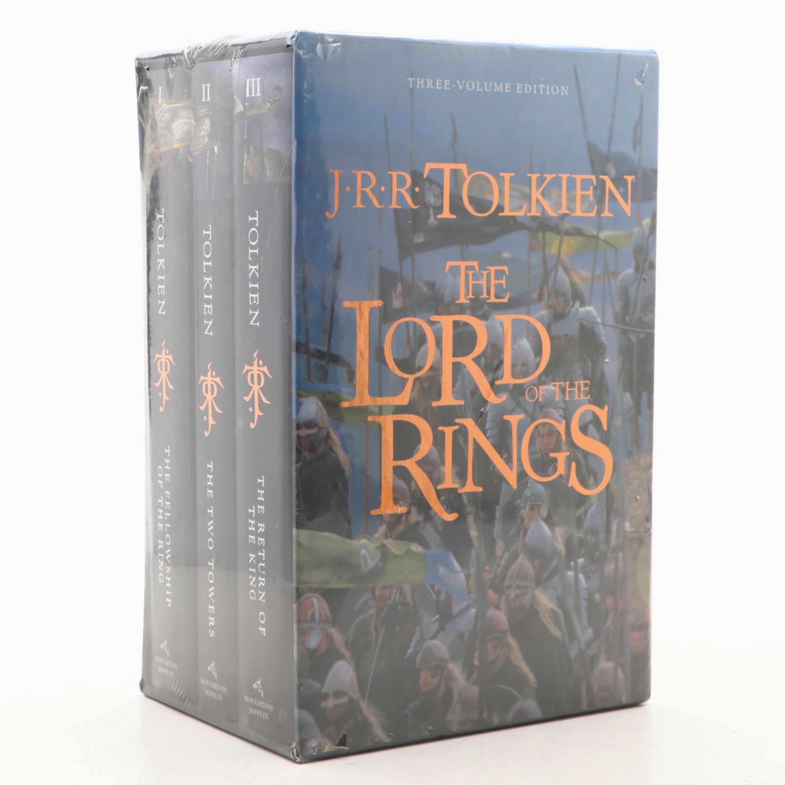 Factory Sealed "The Lord of the Rings" Three-Volume Set by J. R. R. Tolkien