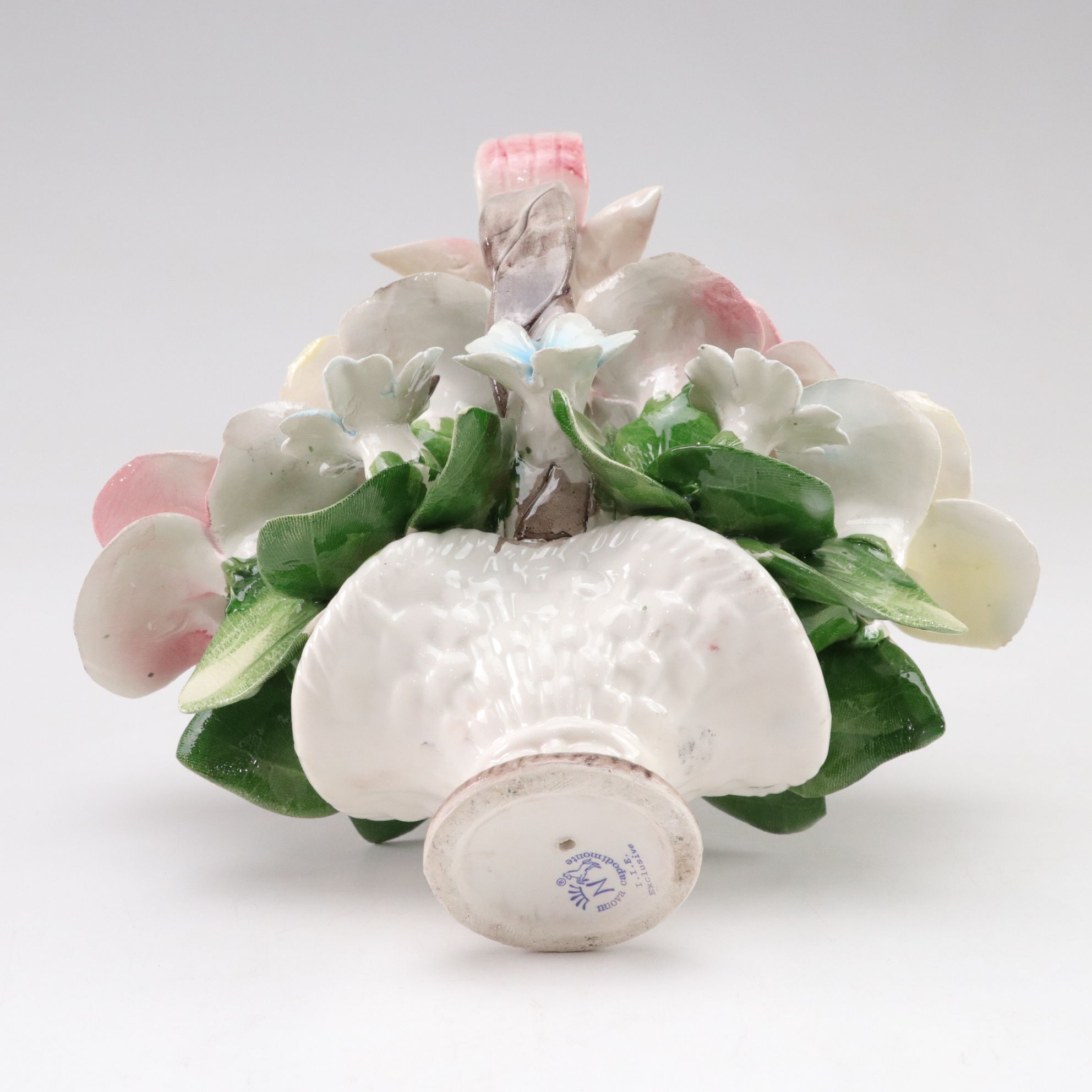 Capodimonte Roses with Belleek "Flowers of the Month" January Trinket Box & More