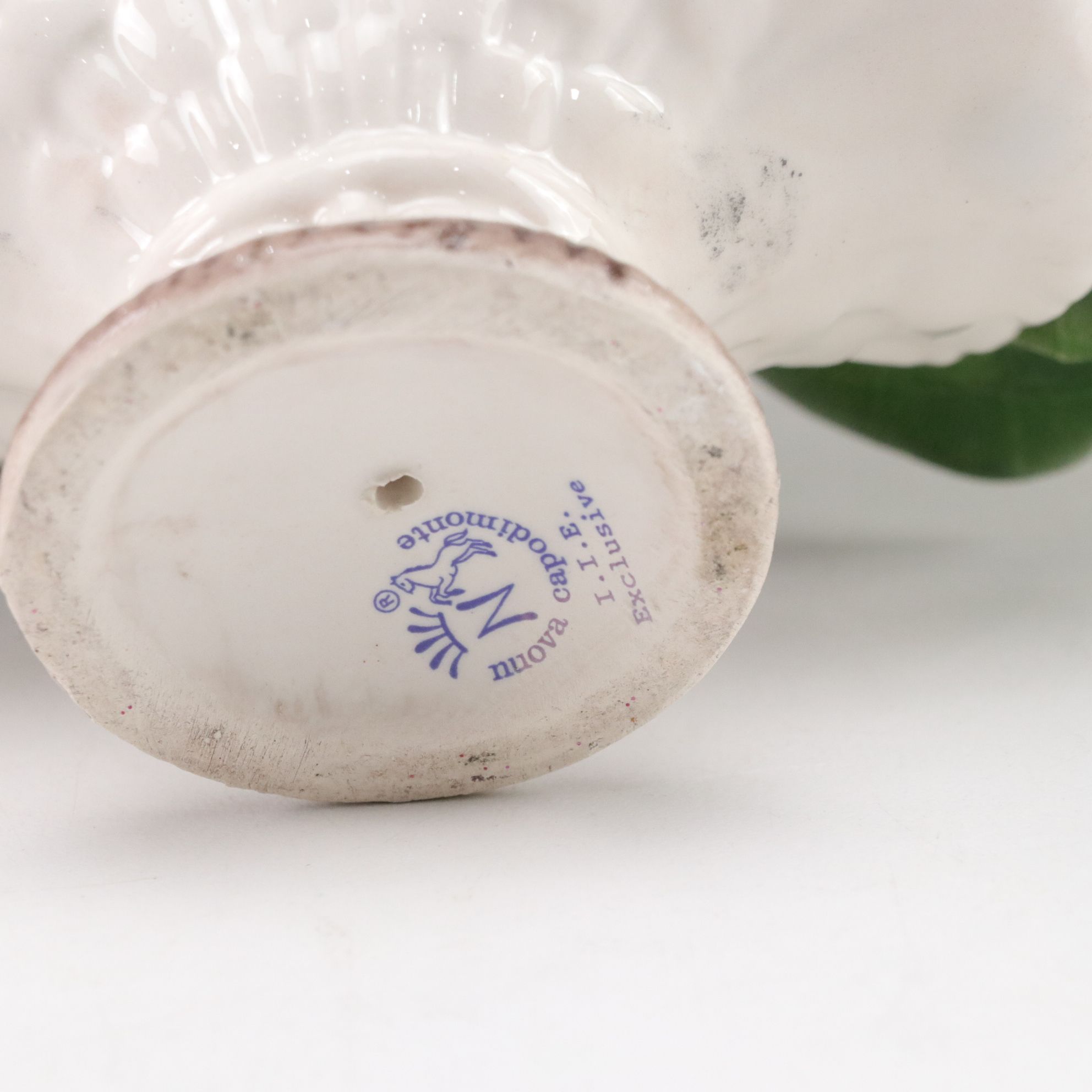 Capodimonte Roses with Belleek "Flowers of the Month" January Trinket Box & More