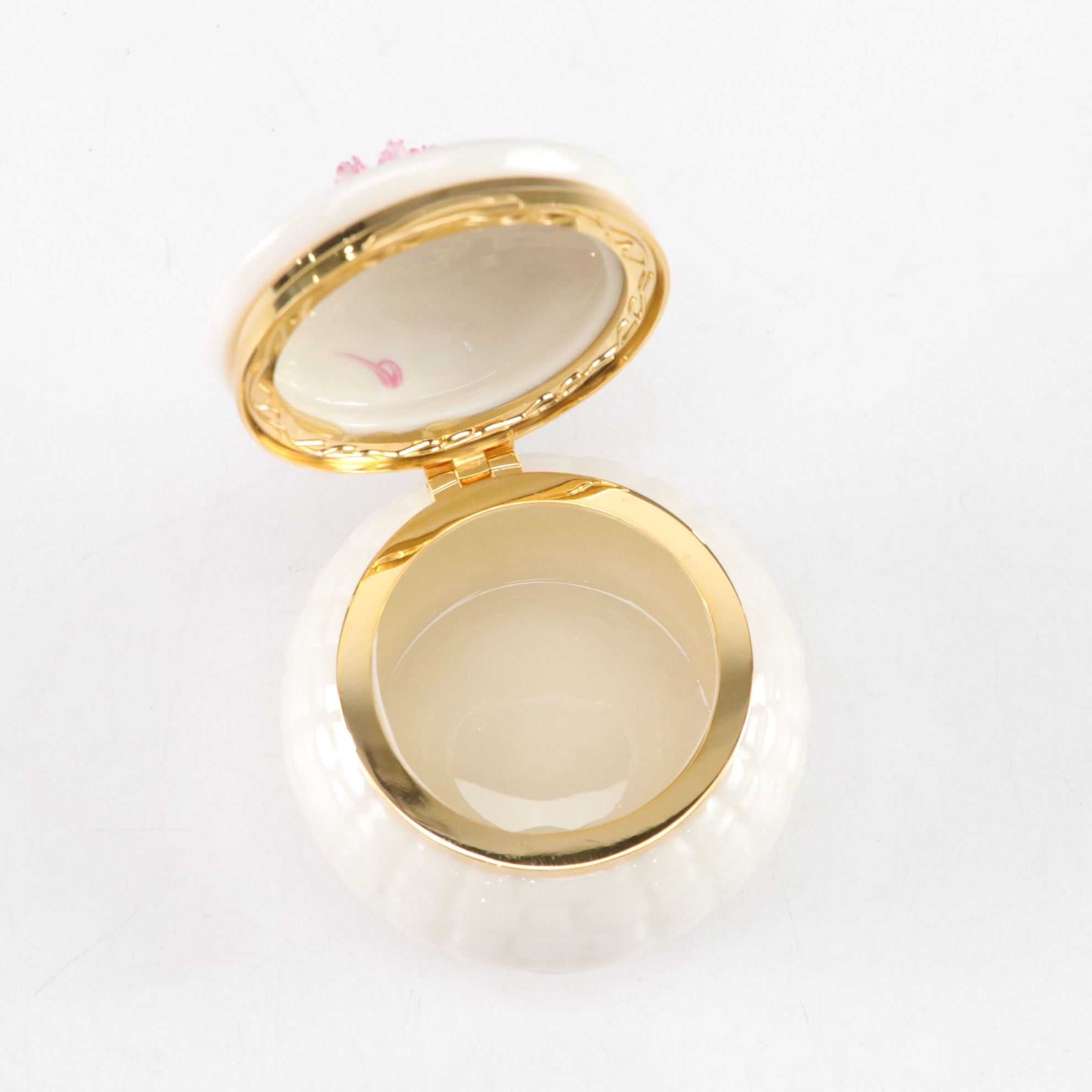 Capodimonte Roses with Belleek "Flowers of the Month" January Trinket Box & More