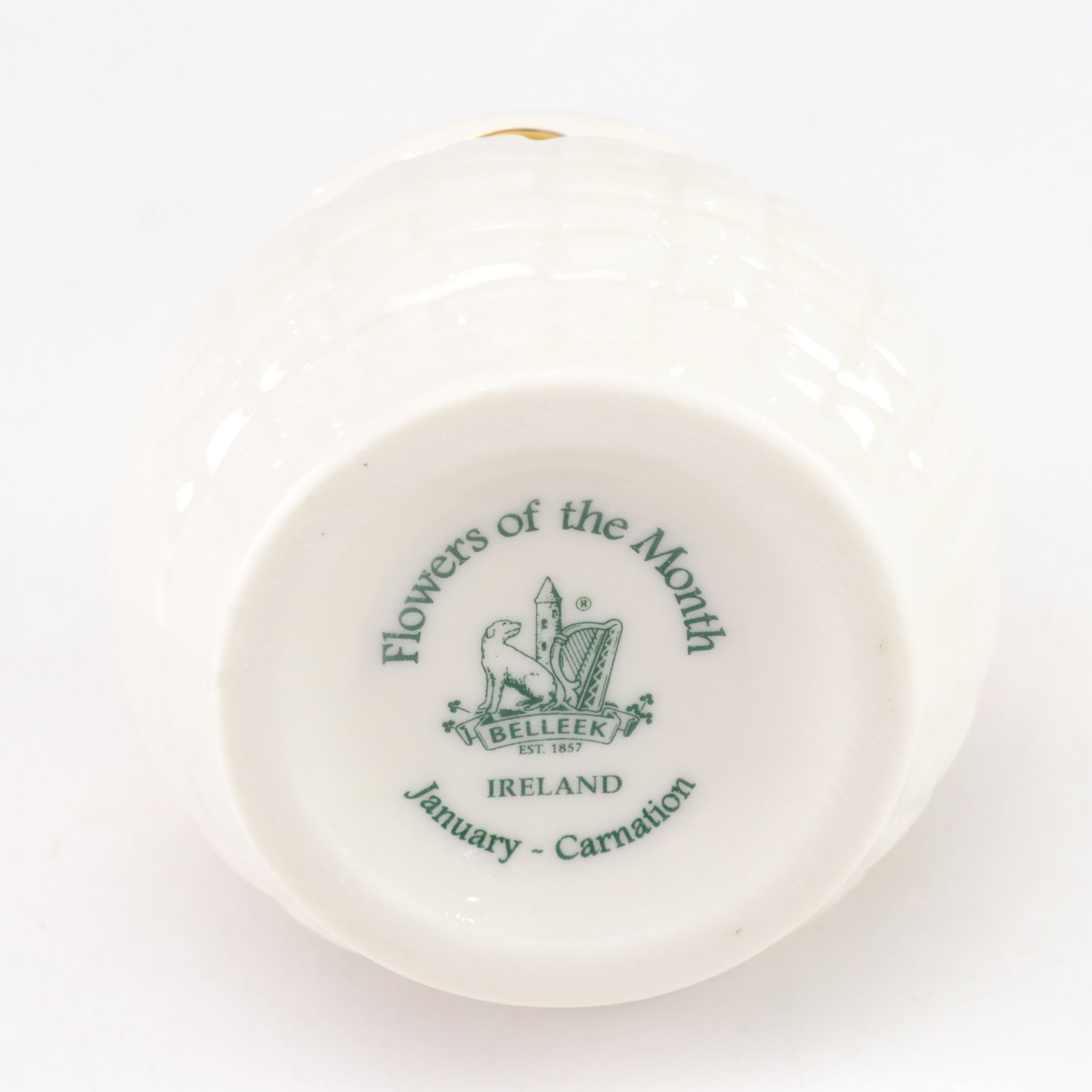 Capodimonte Roses with Belleek "Flowers of the Month" January Trinket Box & More