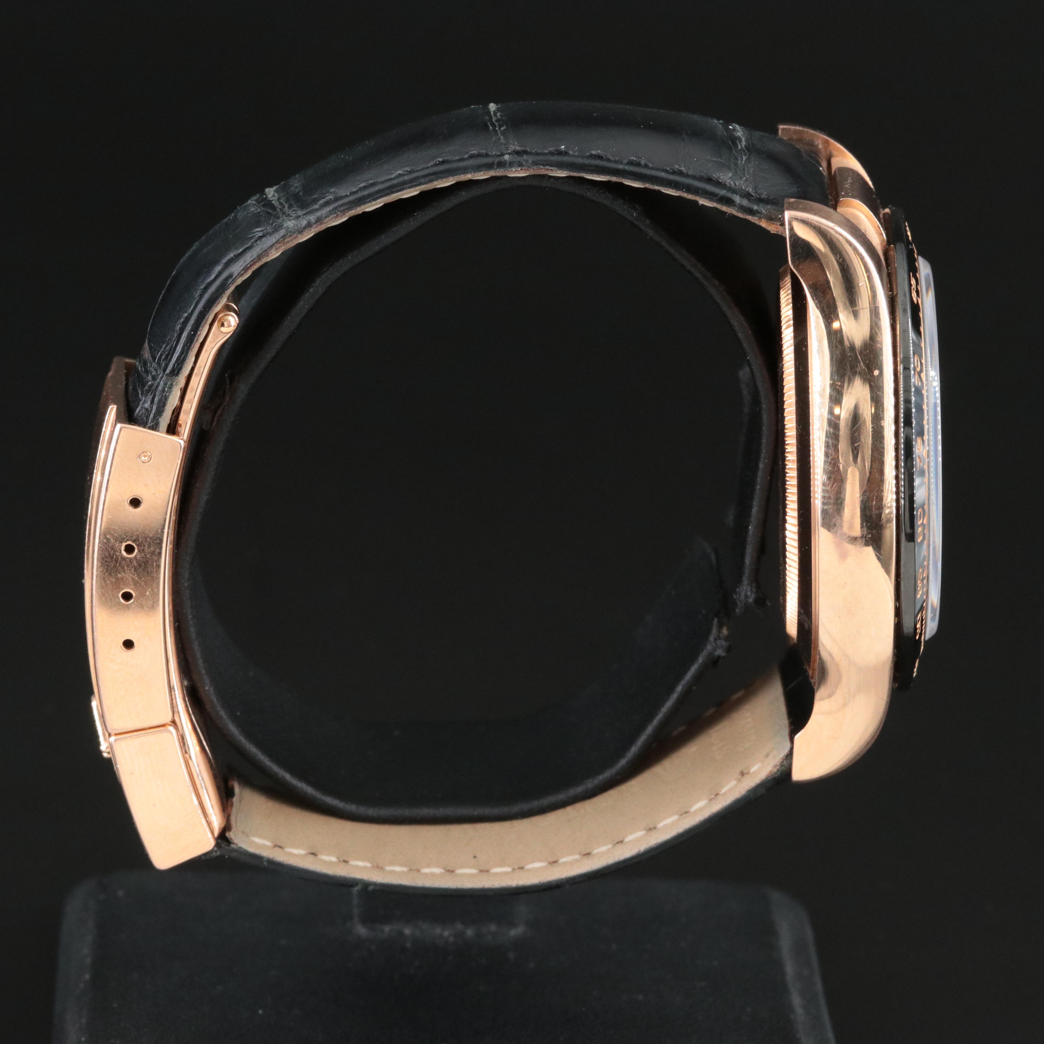 Rolex Daytona 18K Rose Gold Chocolate Arabic Dial 1116515 Watch