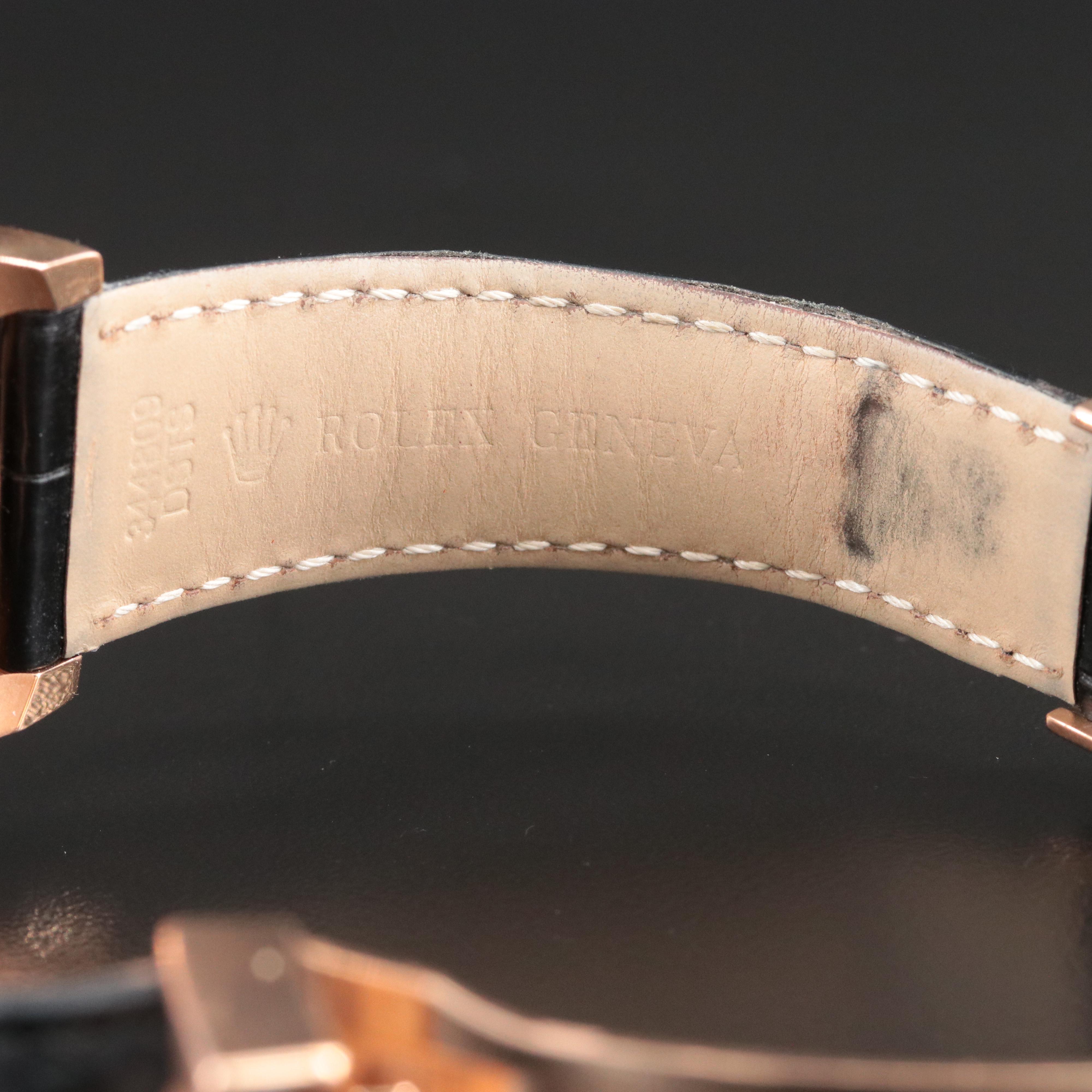 Rolex Daytona 18K Rose Gold Chocolate Arabic Dial 1116515 Watch