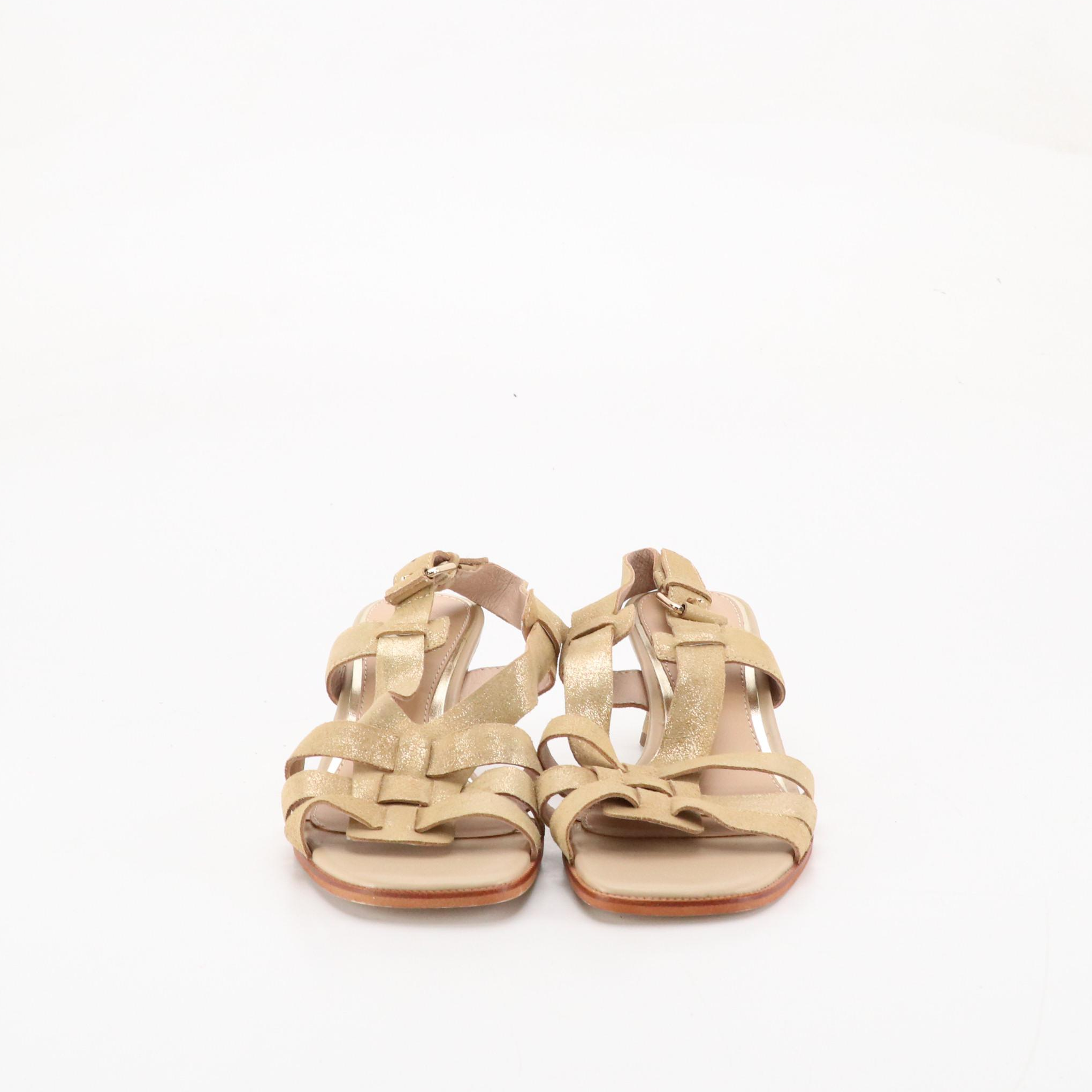 Donald Pliner Kaia Leather Sandals and Rothy's The Point Recycled Knit Flats