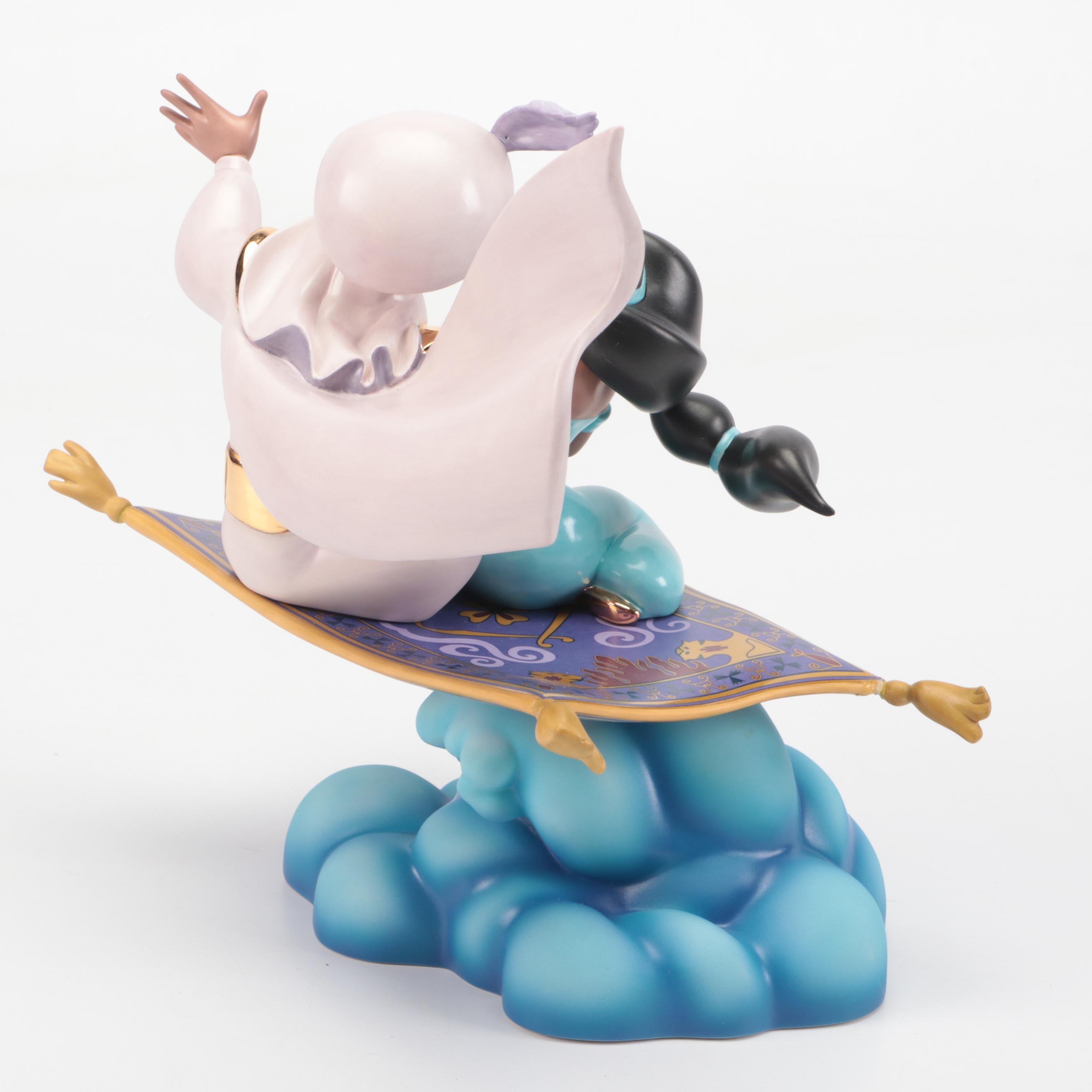 Walt Disney Aladdin Limited Edition "A Whole New World" Porcelain Figure