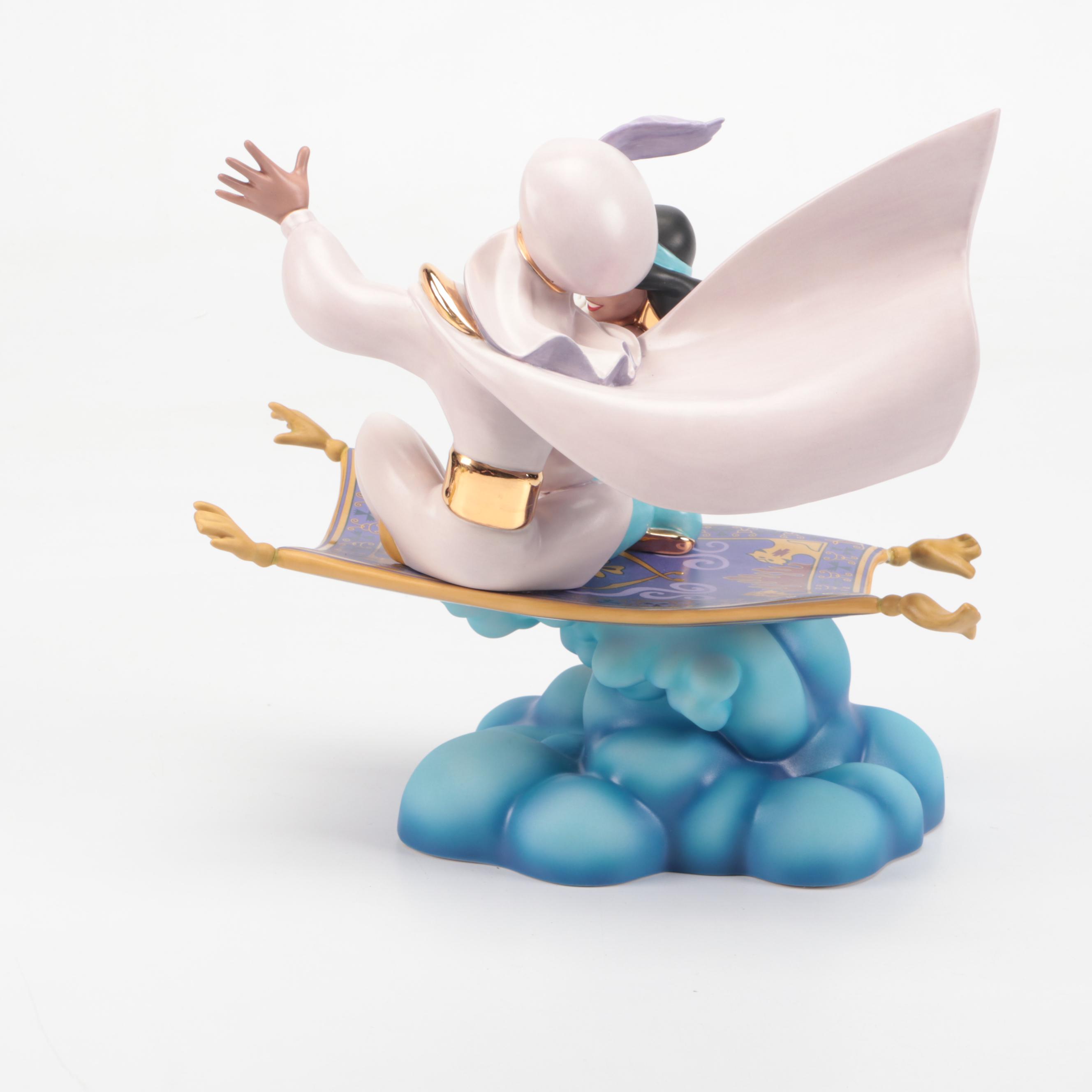 Walt Disney Aladdin Limited Edition "A Whole New World" Porcelain Figure