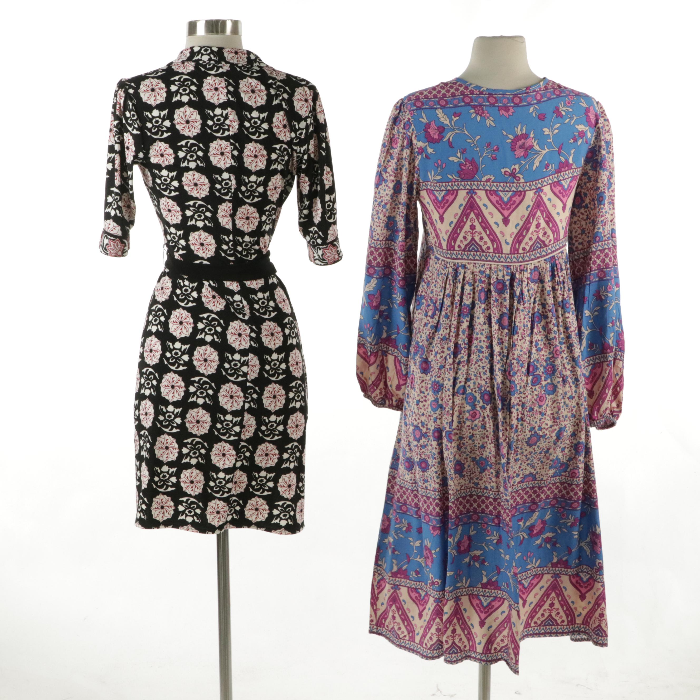 R. Vivimos V Neck Tassel Midi Dresses and Laundry by Shelli Segal Shift Dress