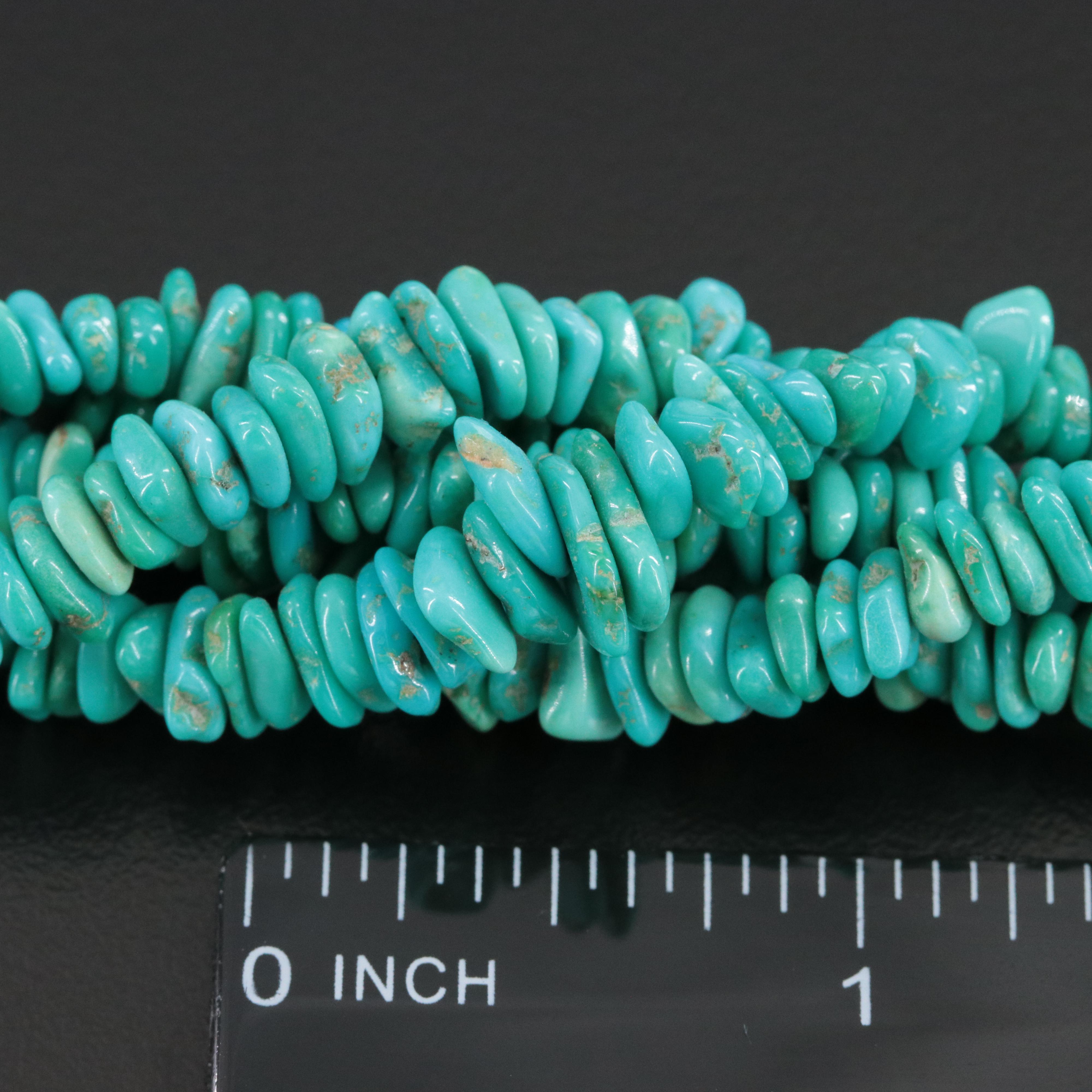 Sterling Turquoise Torsade Necklace